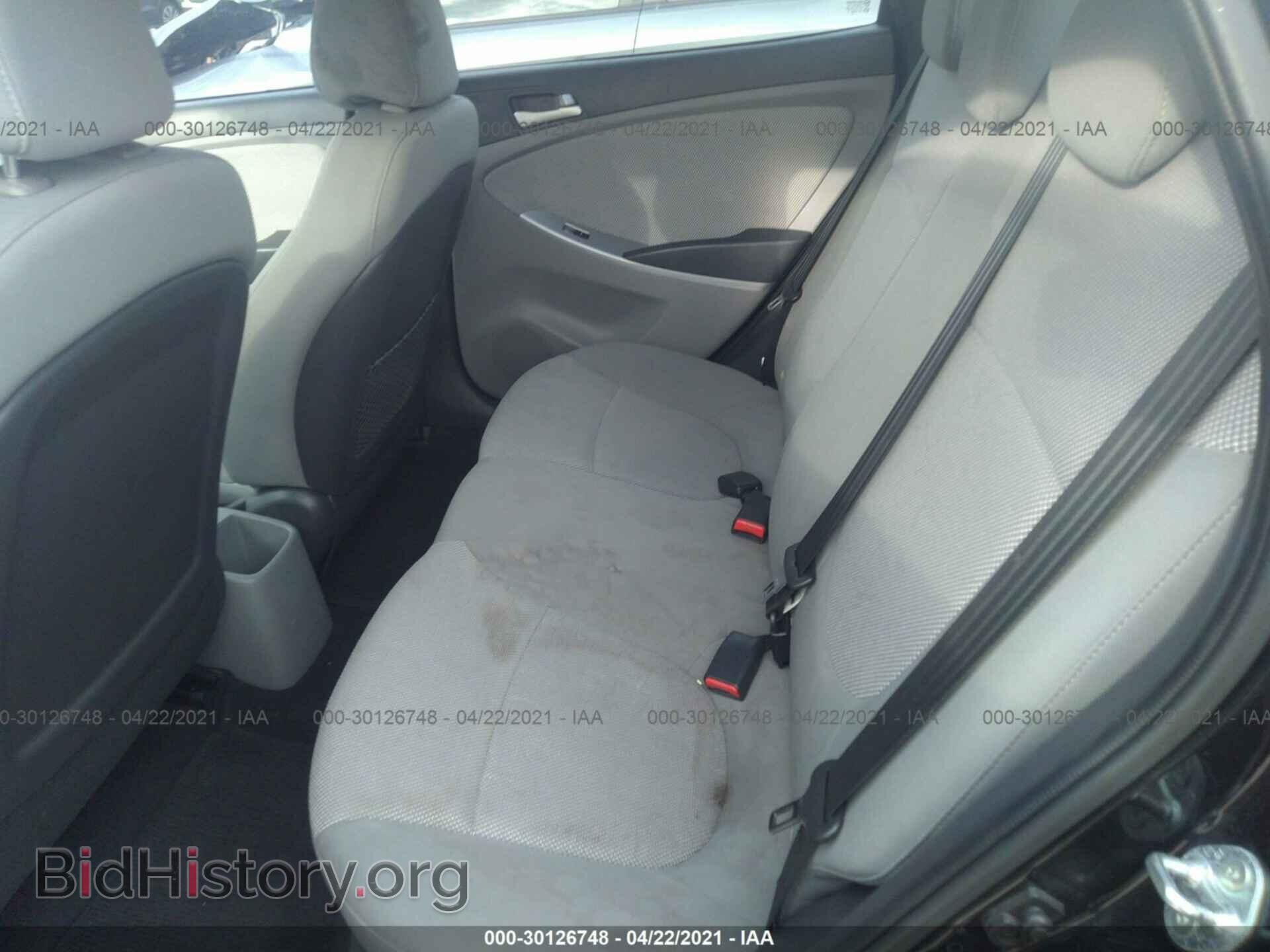 2013 HYUNDAI ACCENT - VIN: KMHCT4AE7DU551767 - Фото 8
