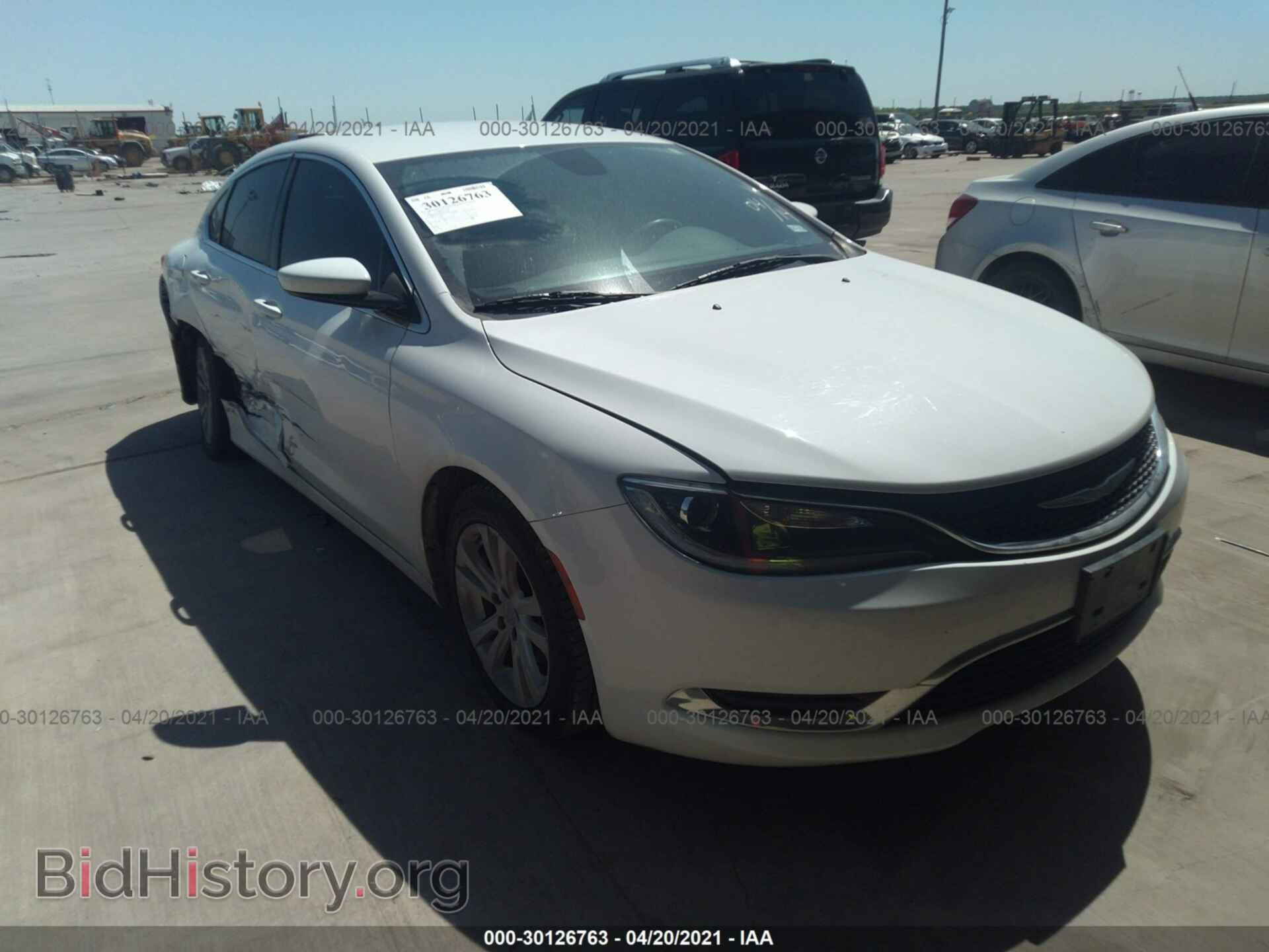 Фотография 1C3CCCAB2GN172604 - CHRYSLER 200 2016