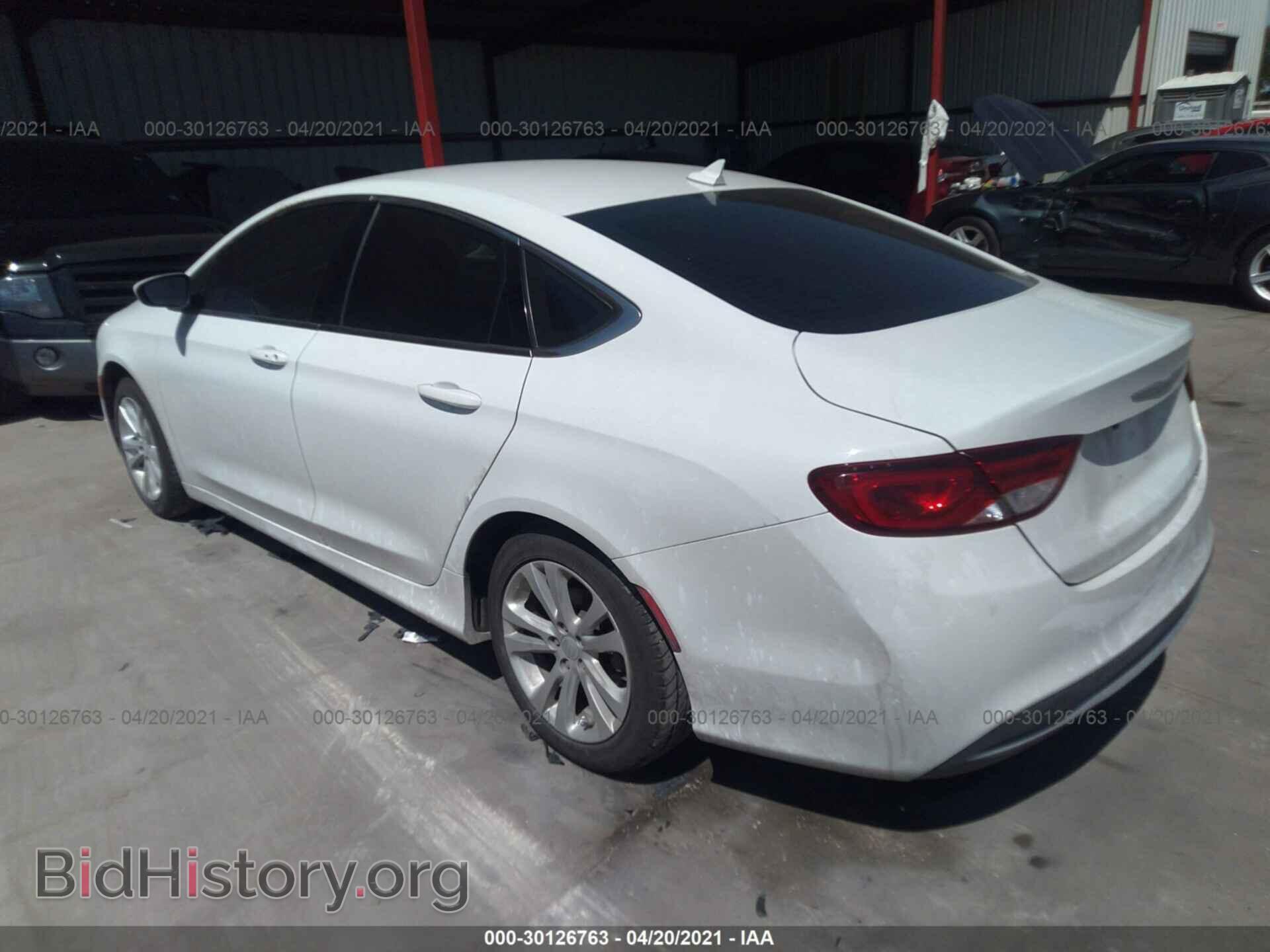 2016 CHRYSLER 200 - VIN: 1C3CCCAB2GN172604 - Фото 3