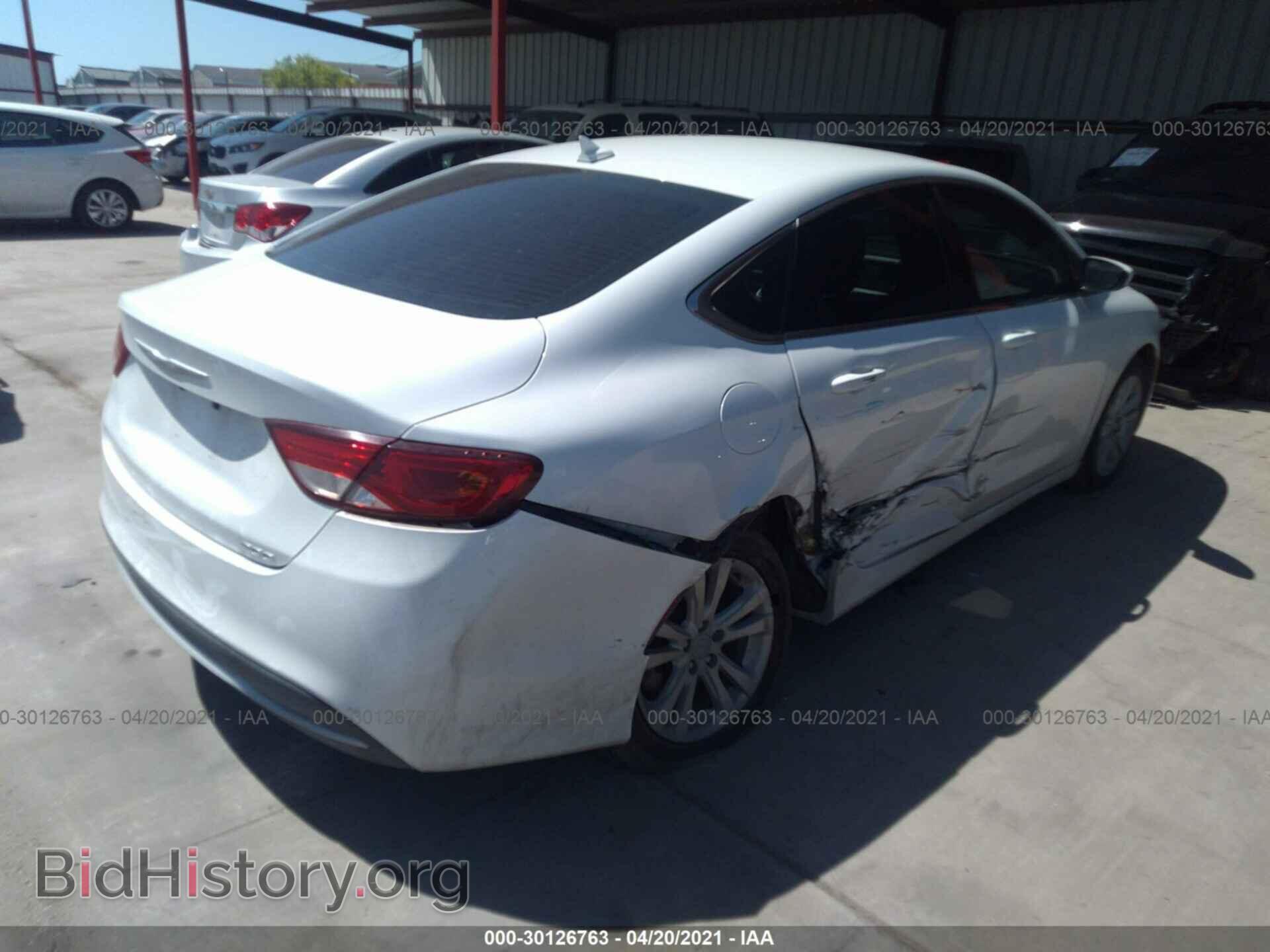 2016 CHRYSLER 200 - VIN: 1C3CCCAB2GN172604 - Фото 4