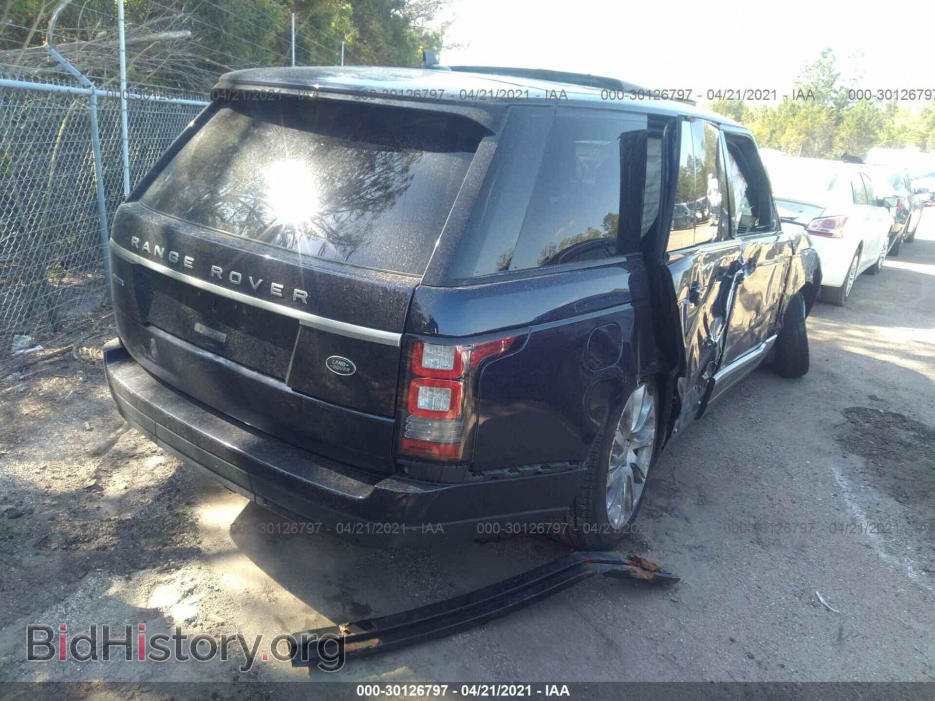 2015 LAND ROVER RANGE ROVER - VIN: SALGS2TF0FA213479 - Фото 4