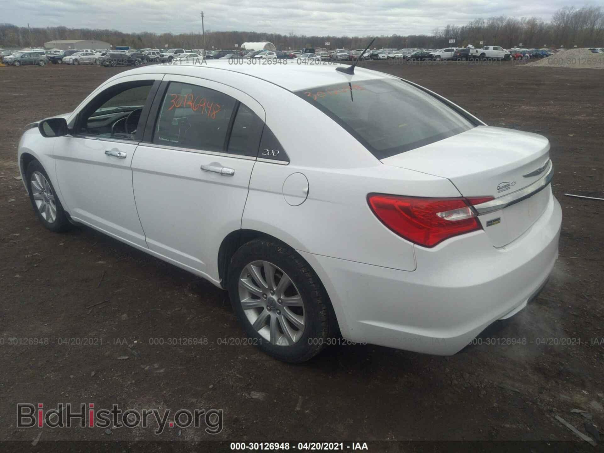 2013 CHRYSLER 200 - VIN: 1C3CCBCG8DN556160 - Фото 3