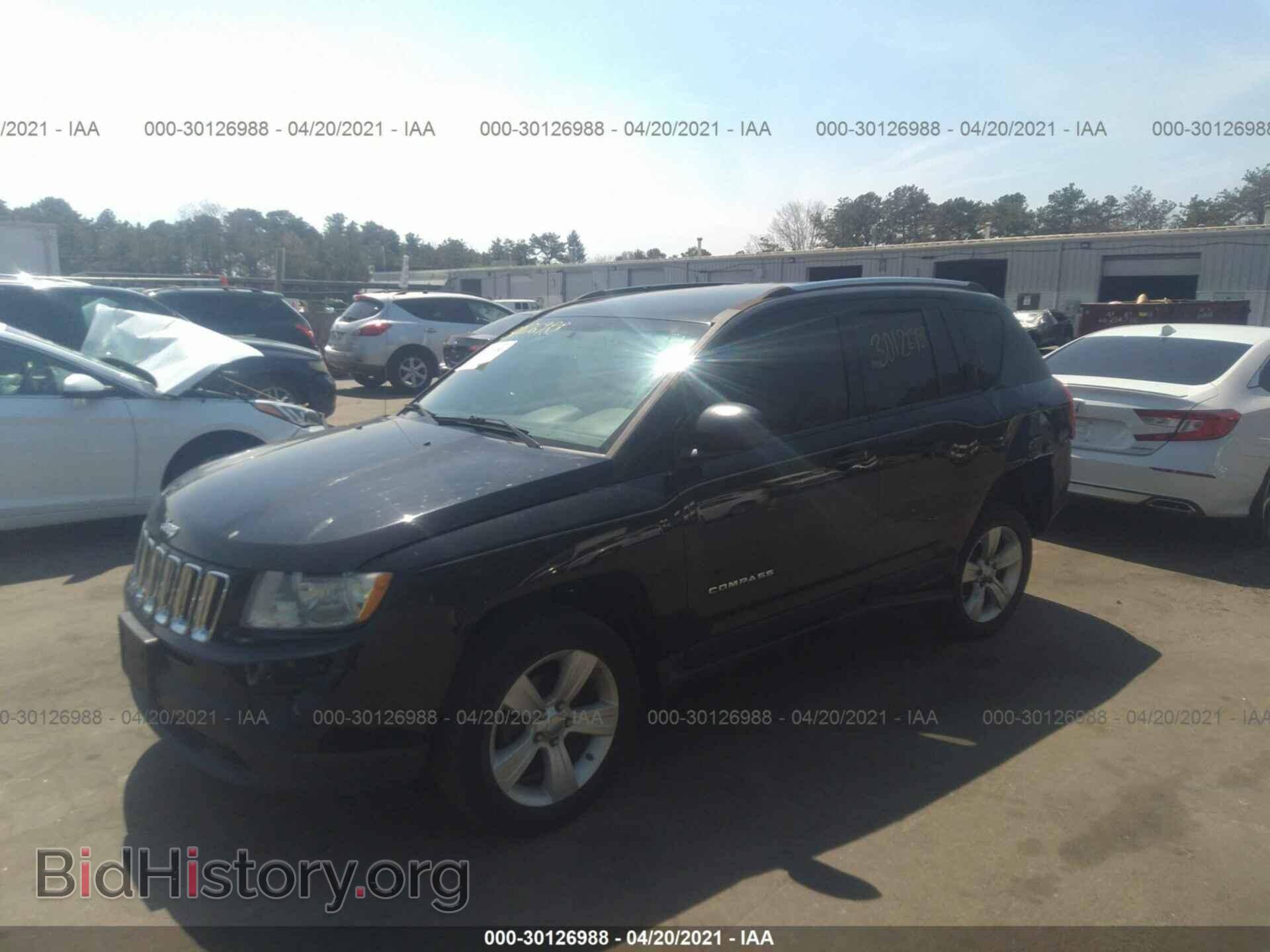 2012 JEEP COMPASS - VIN: 1C4NJCBA5CD651843 - Фото 2