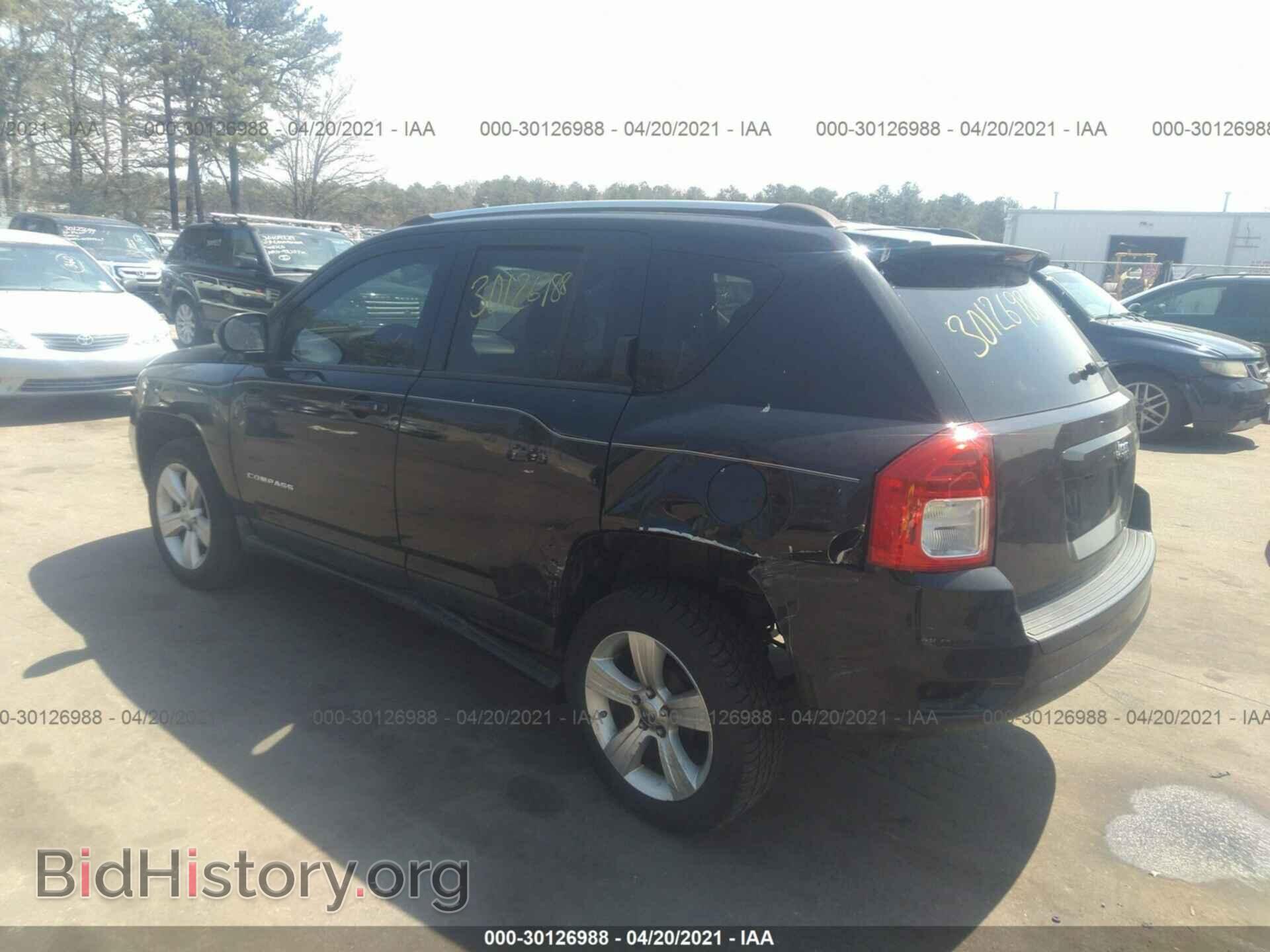 2012 JEEP COMPASS - VIN: 1C4NJCBA5CD651843 - Фото 3