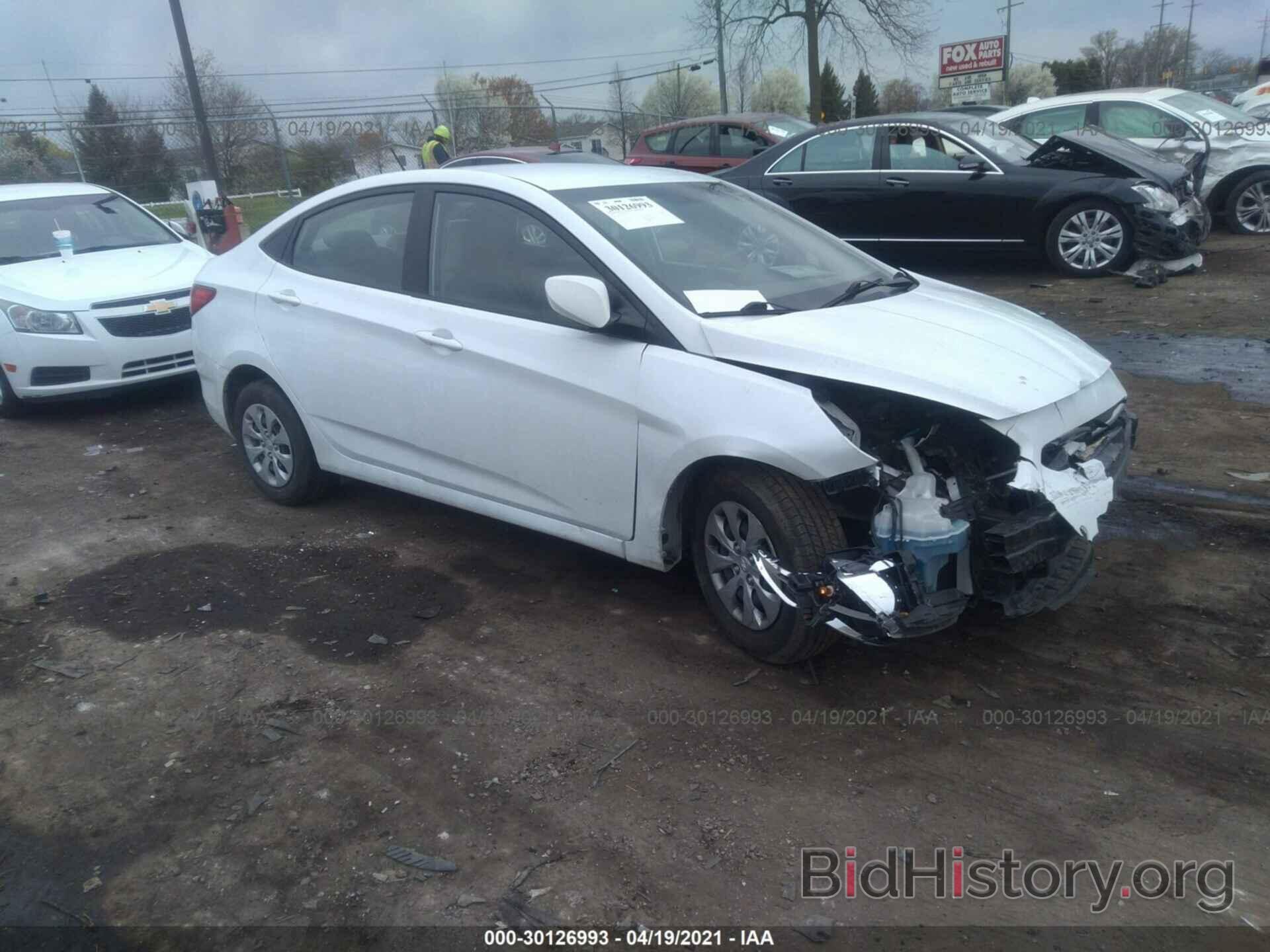 Photo KMHCT4AE1HU277956 - HYUNDAI ACCENT 2017