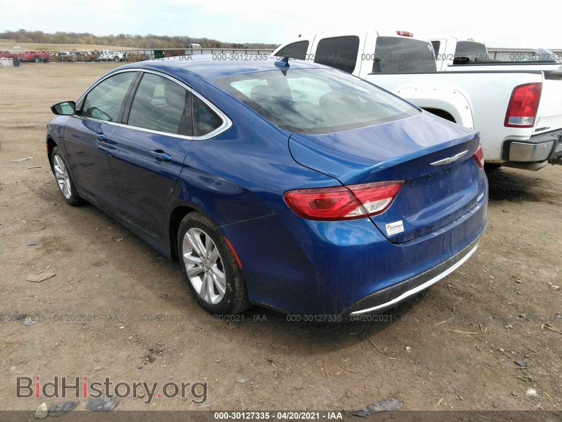 2016 CHRYSLER 200 - VIN: 1C3CCCAB0GN188557 - Фото 3