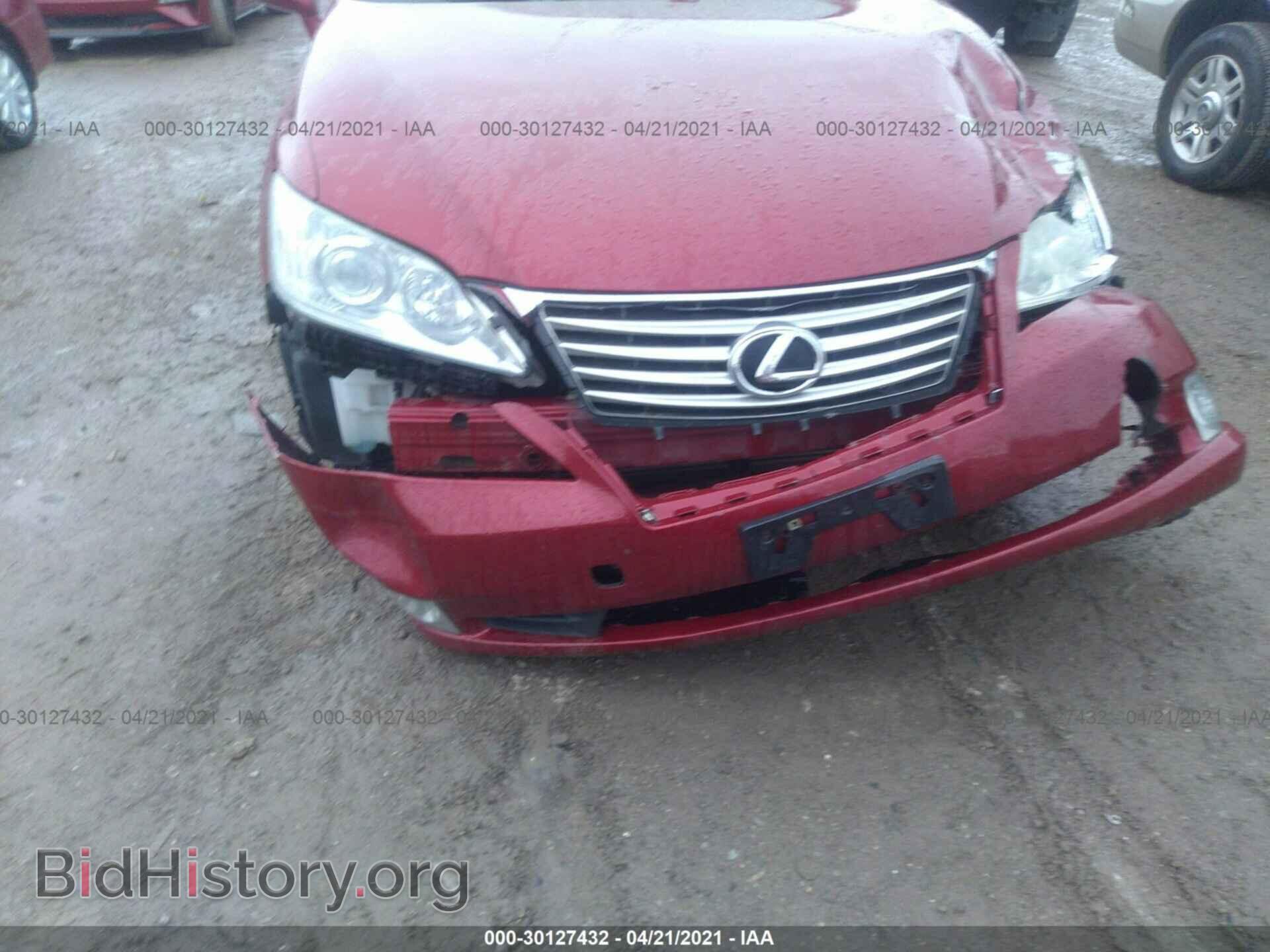 2010 LEXUS ES 350 - VIN: JTHBK1EG0A2374000 - Фото 6
