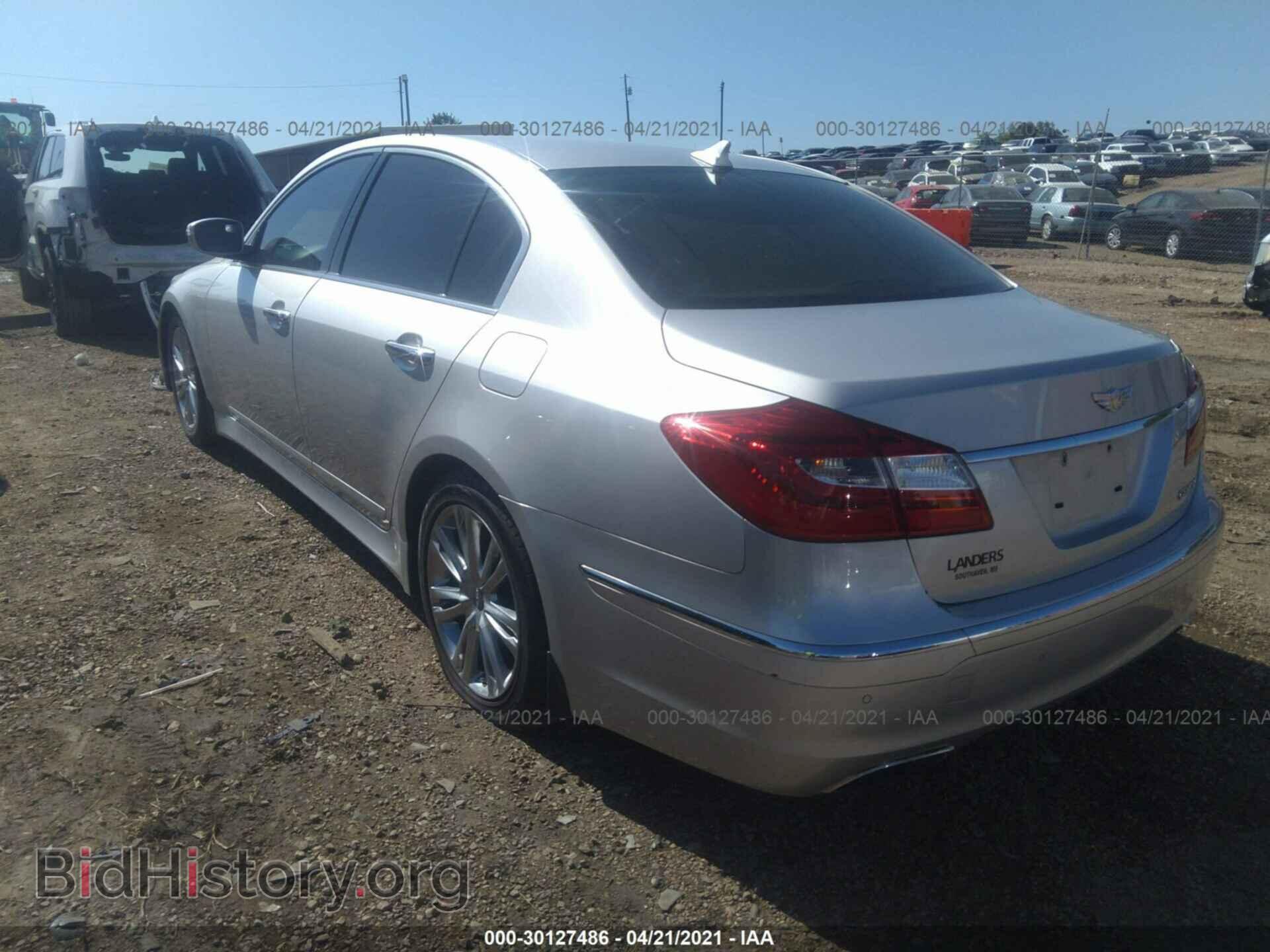 2012 HYUNDAI GENESIS - VIN: KMHGC4DD5CU183592 - Фото 3