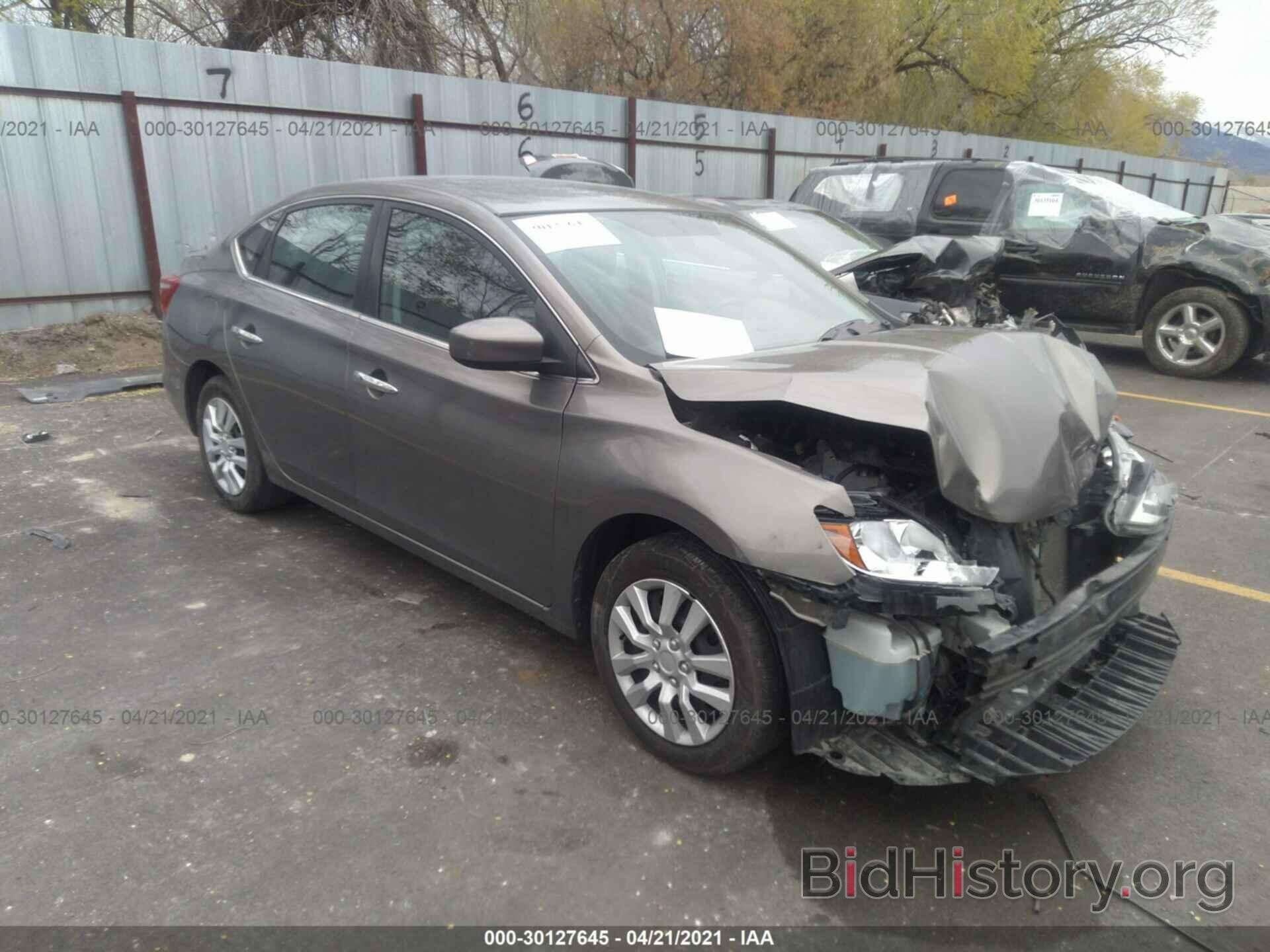 Photo 3N1AB7APXGY277387 - NISSAN SENTRA 2016