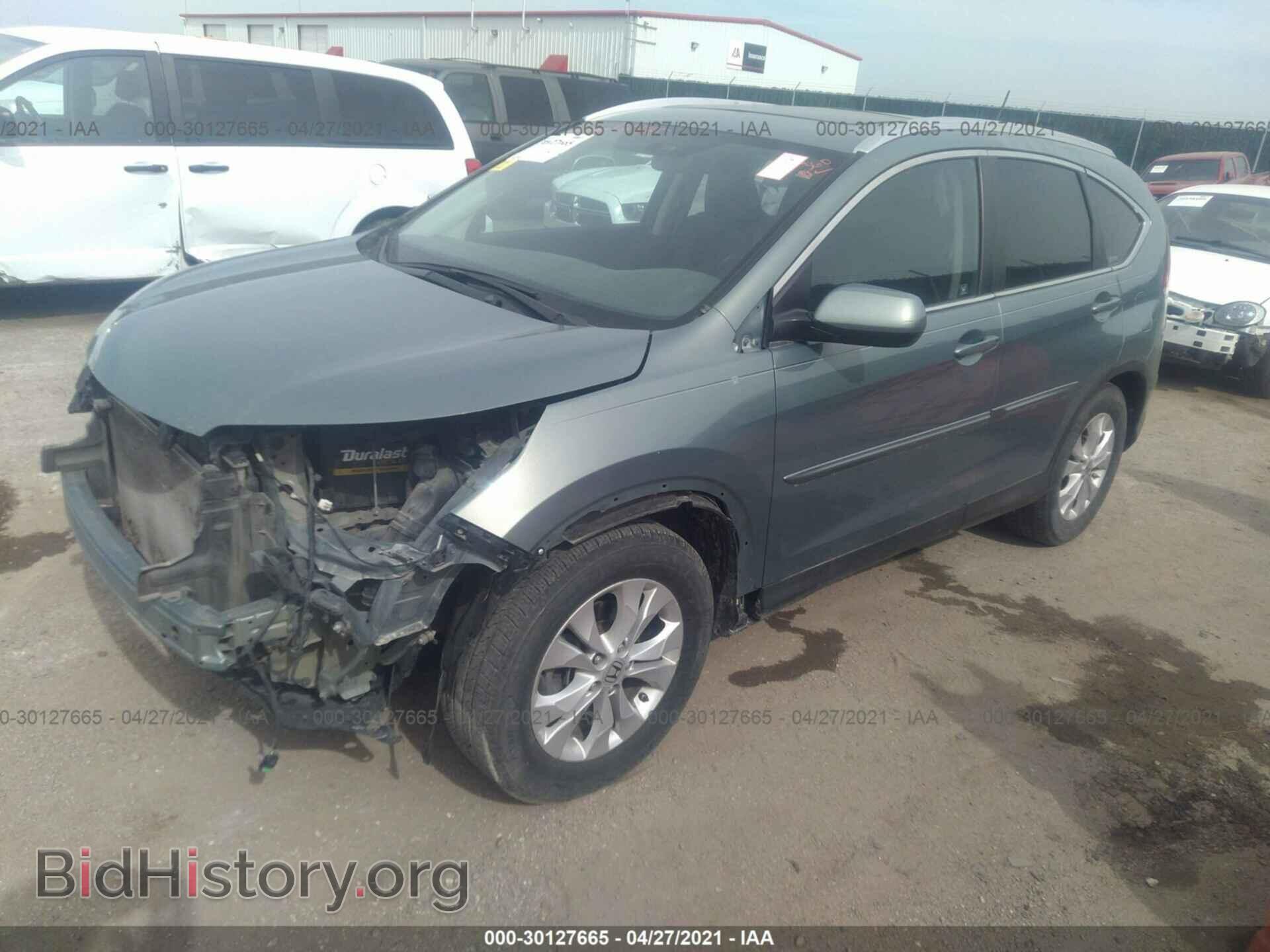 2012 HONDA CR-V - VIN: 2HKRM3H71CH507821 - Фото 2
