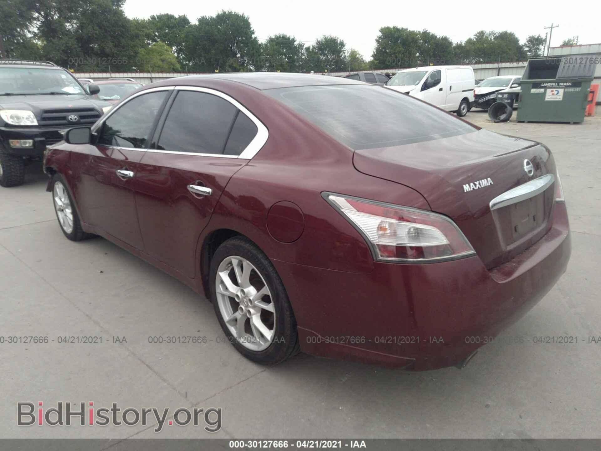 2012 NISSAN MAXIMA - VIN: 1N4AA5AP3CC846514 - Фото 3