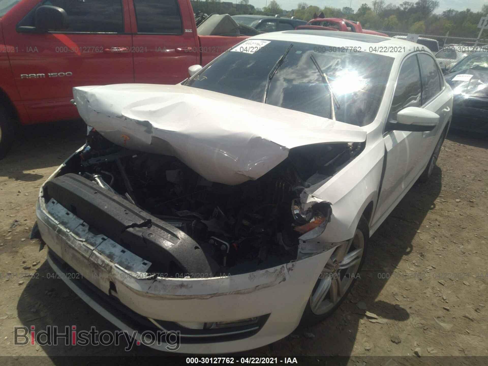 2014 VOLKSWAGEN PASSAT - VIN: 1VWCM7A30EC035031 - Фото 2