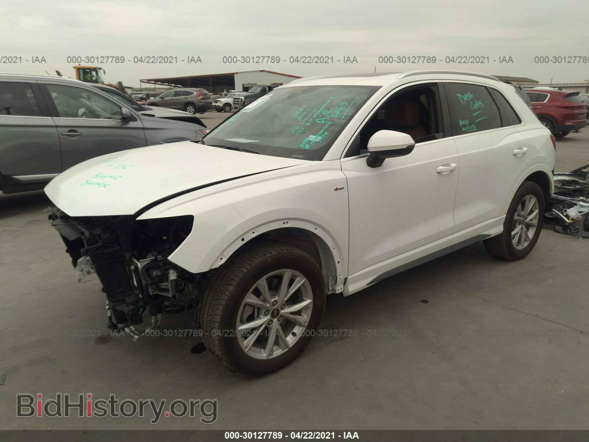 2021 AUDI Q3 - VIN: WA1DECF31M1070087 - Фото 2