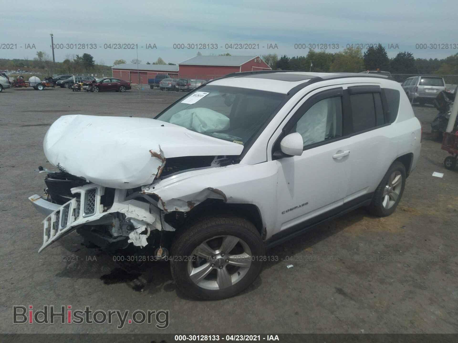 2016 JEEP COMPASS - VIN: 1C4NJDEB7GD802763 - Фото 2