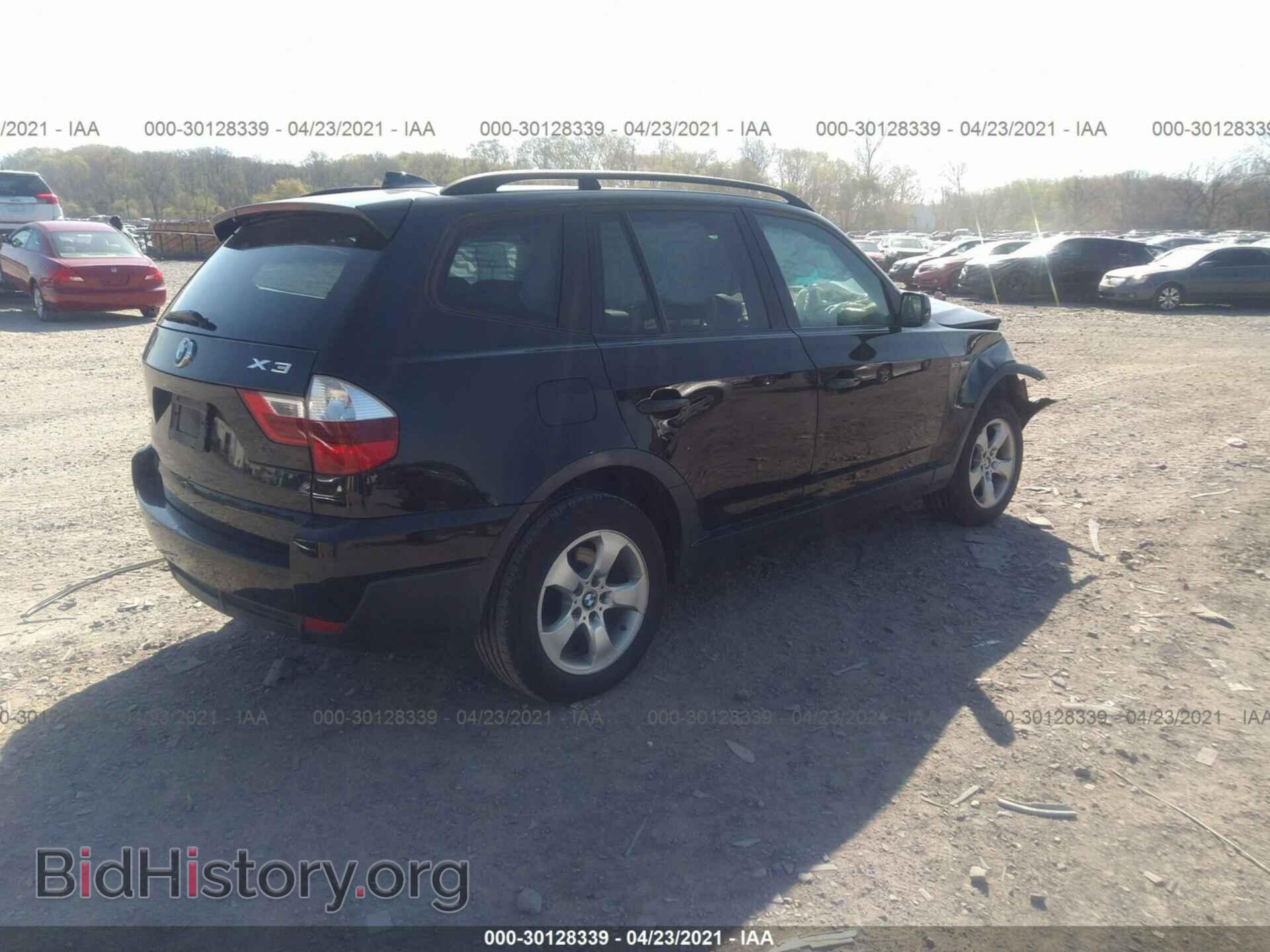 2008 BMW X3 - VIN: WBXPC93468WJ04917 - Фото 4