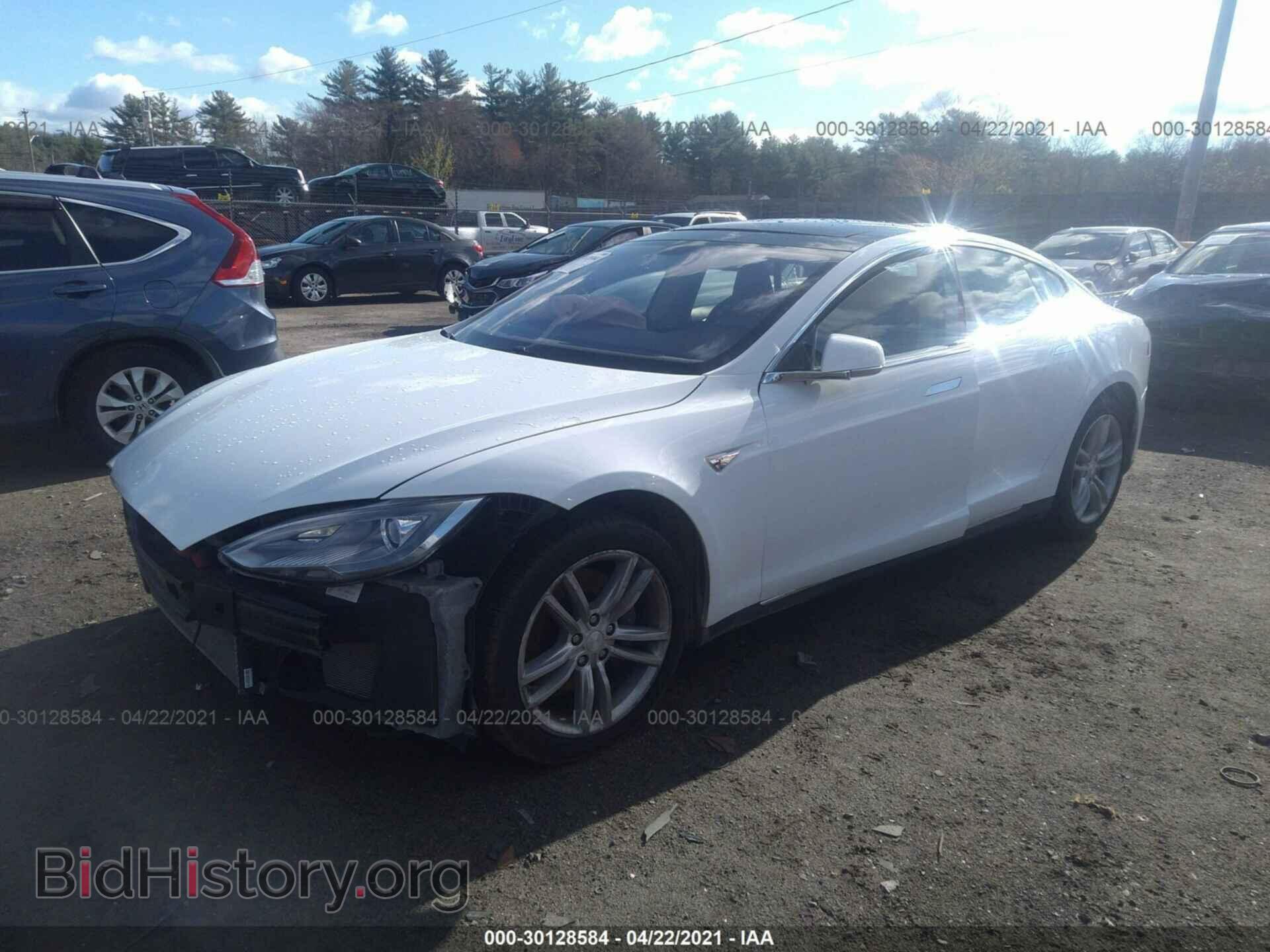 2014 TESLA MODEL S - VIN: 5YJSA1H18EFP31986 - Photo 2