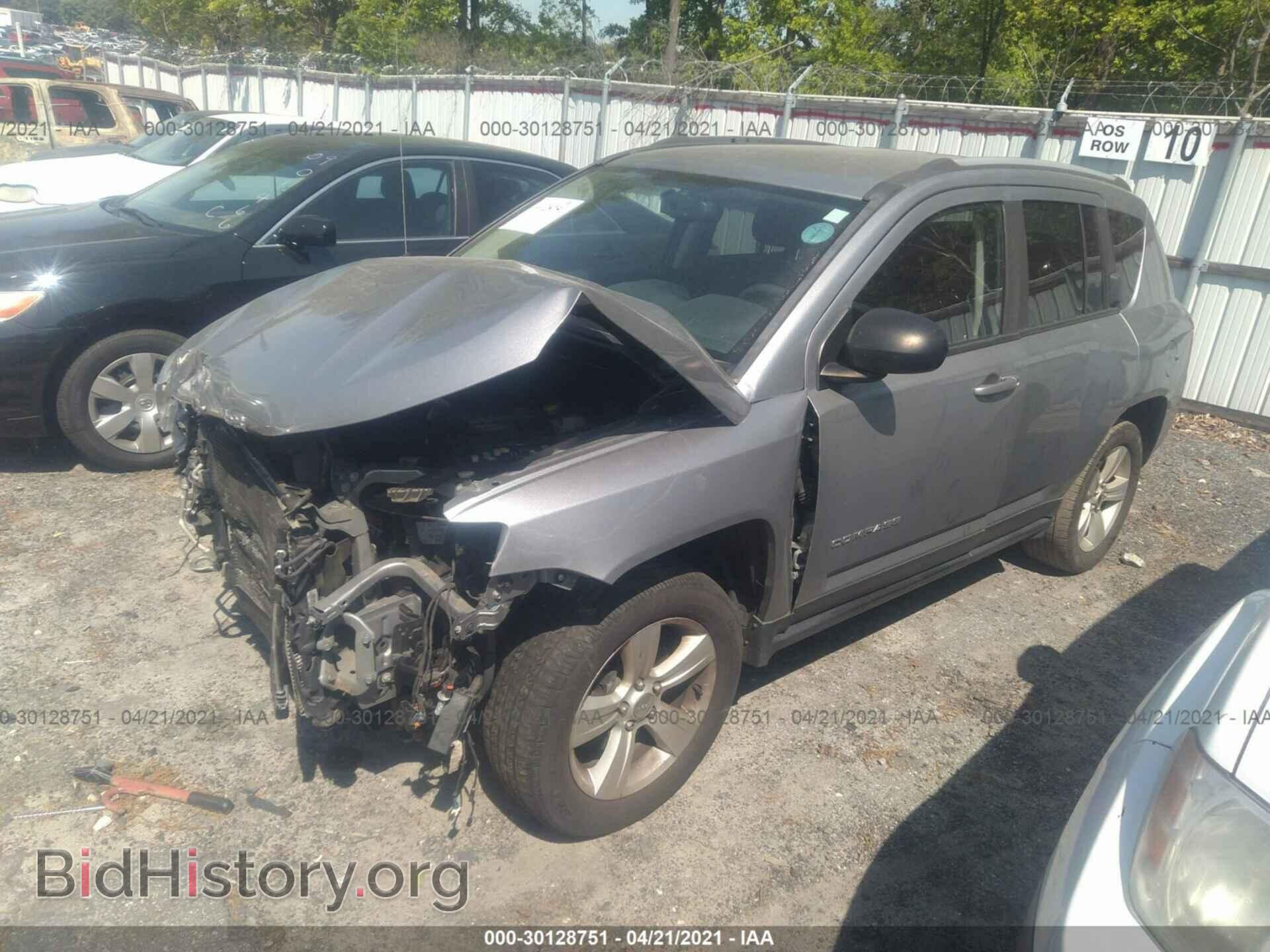 2016 JEEP COMPASS - VIN: 1C4NJDBB3GD780362 - Фото 2