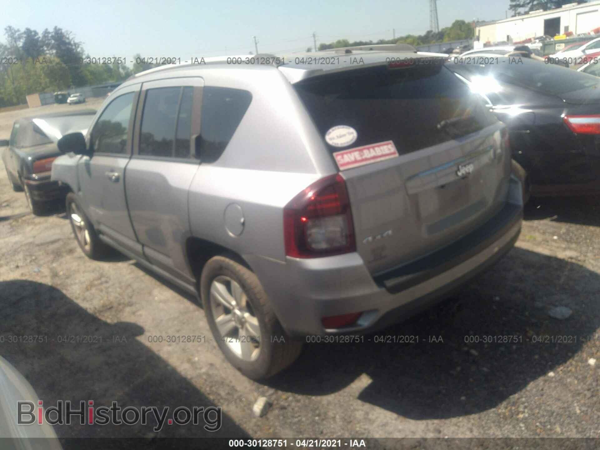 2016 JEEP COMPASS - VIN: 1C4NJDBB3GD780362 - Фото 3