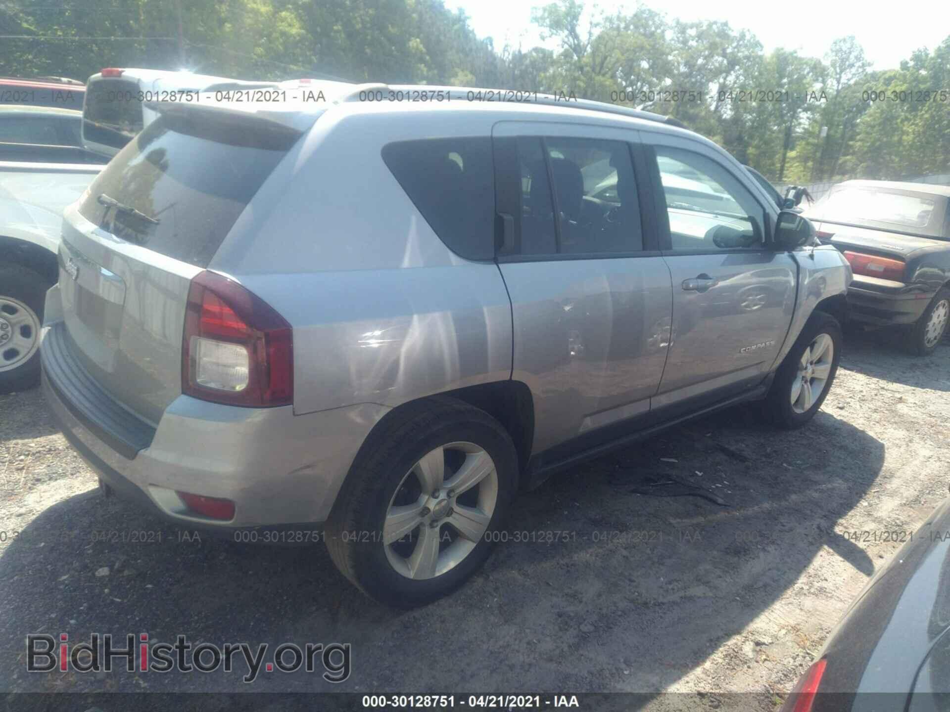 2016 JEEP COMPASS - VIN: 1C4NJDBB3GD780362 - Фото 4