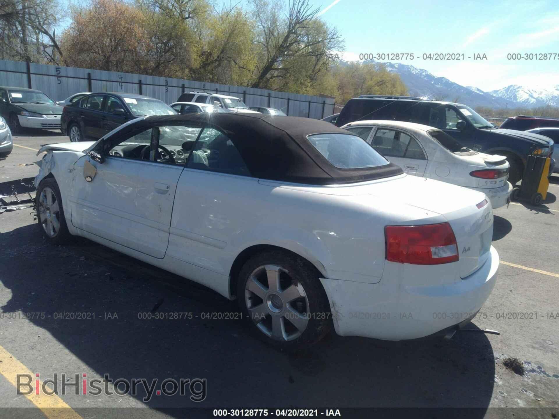 2006 AUDI A4 - VIN: WAUAC48H76K010497 - Фото 3