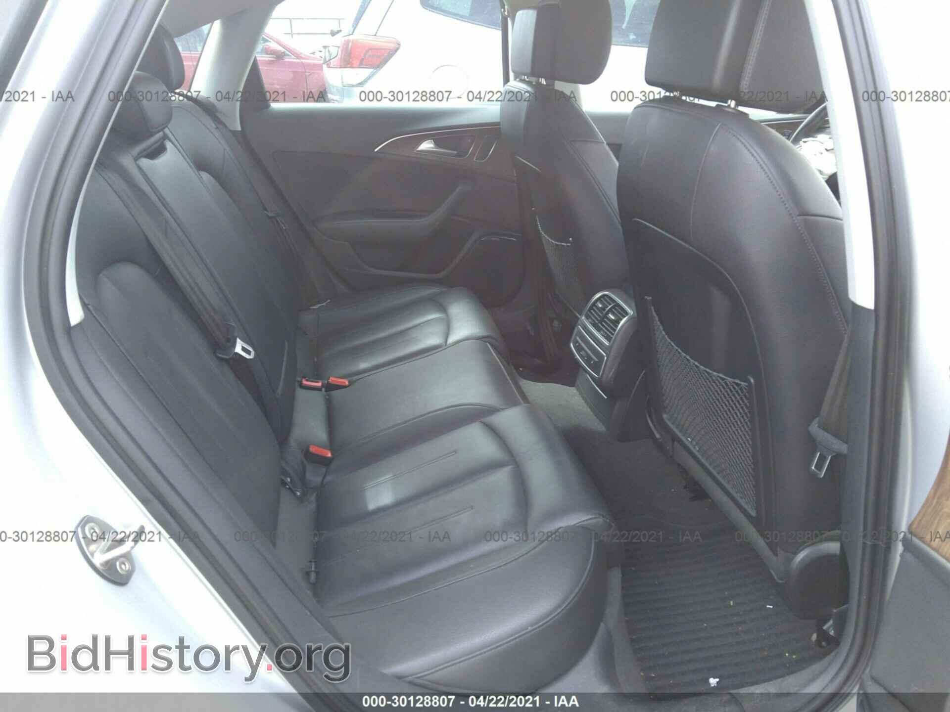 2014 AUDI A6 - VIN: WAUGFAFCXEN024625 - Фото 8