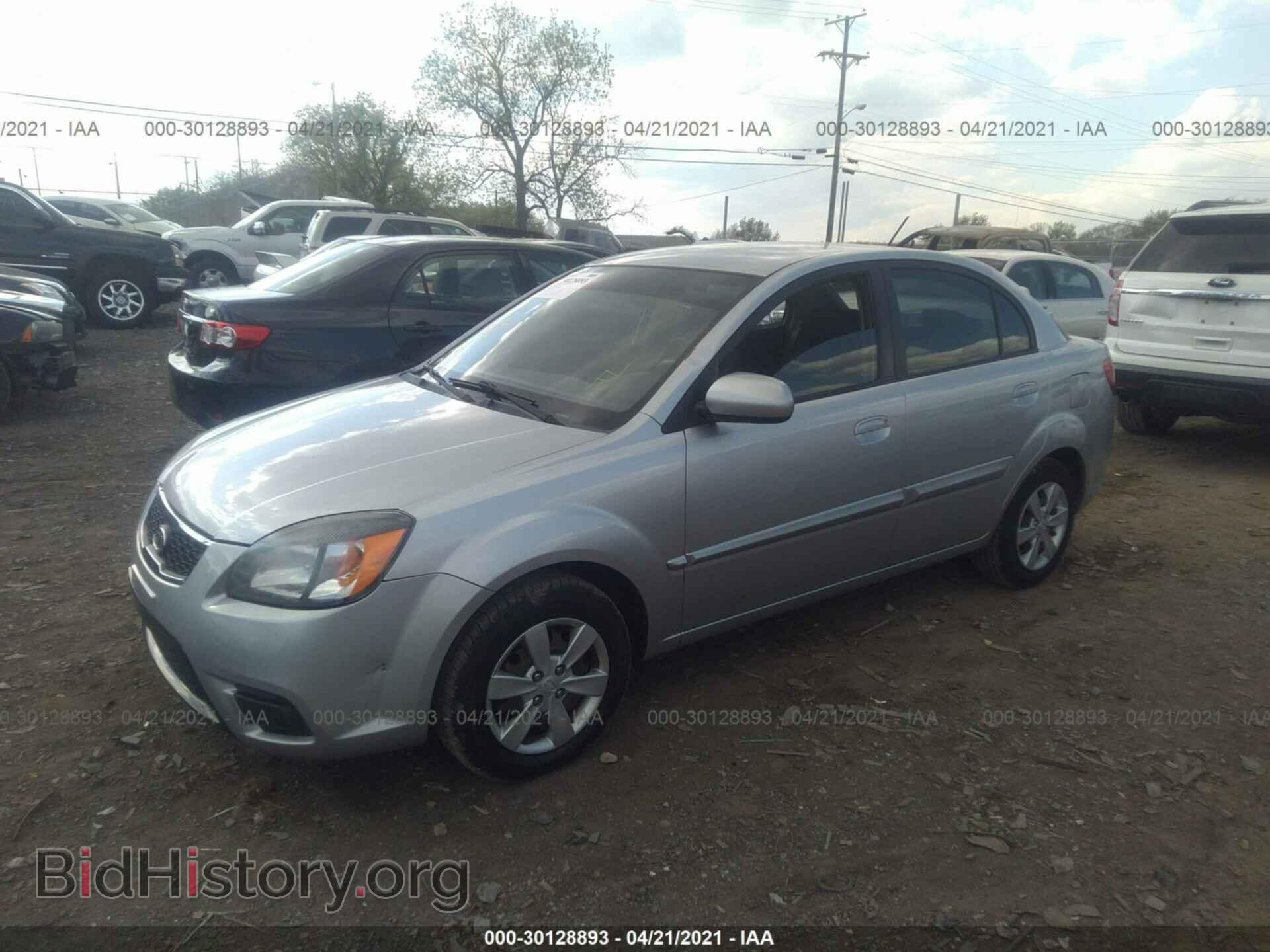 2011 KIA RIO - VIN: KNADH4A38B6911944 - Фото 2