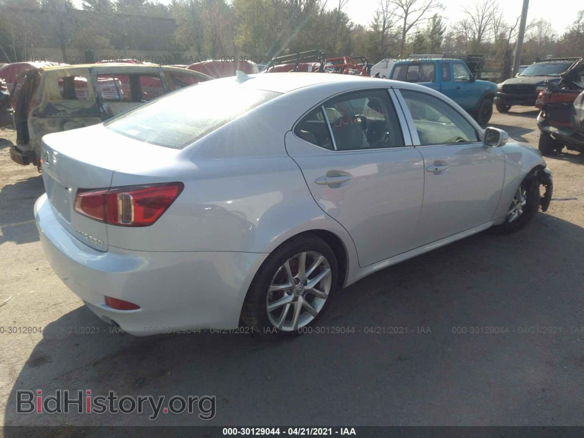 2011 LEXUS IS 250 - VIN: JTHCF5C20B5045420 - Фото 4