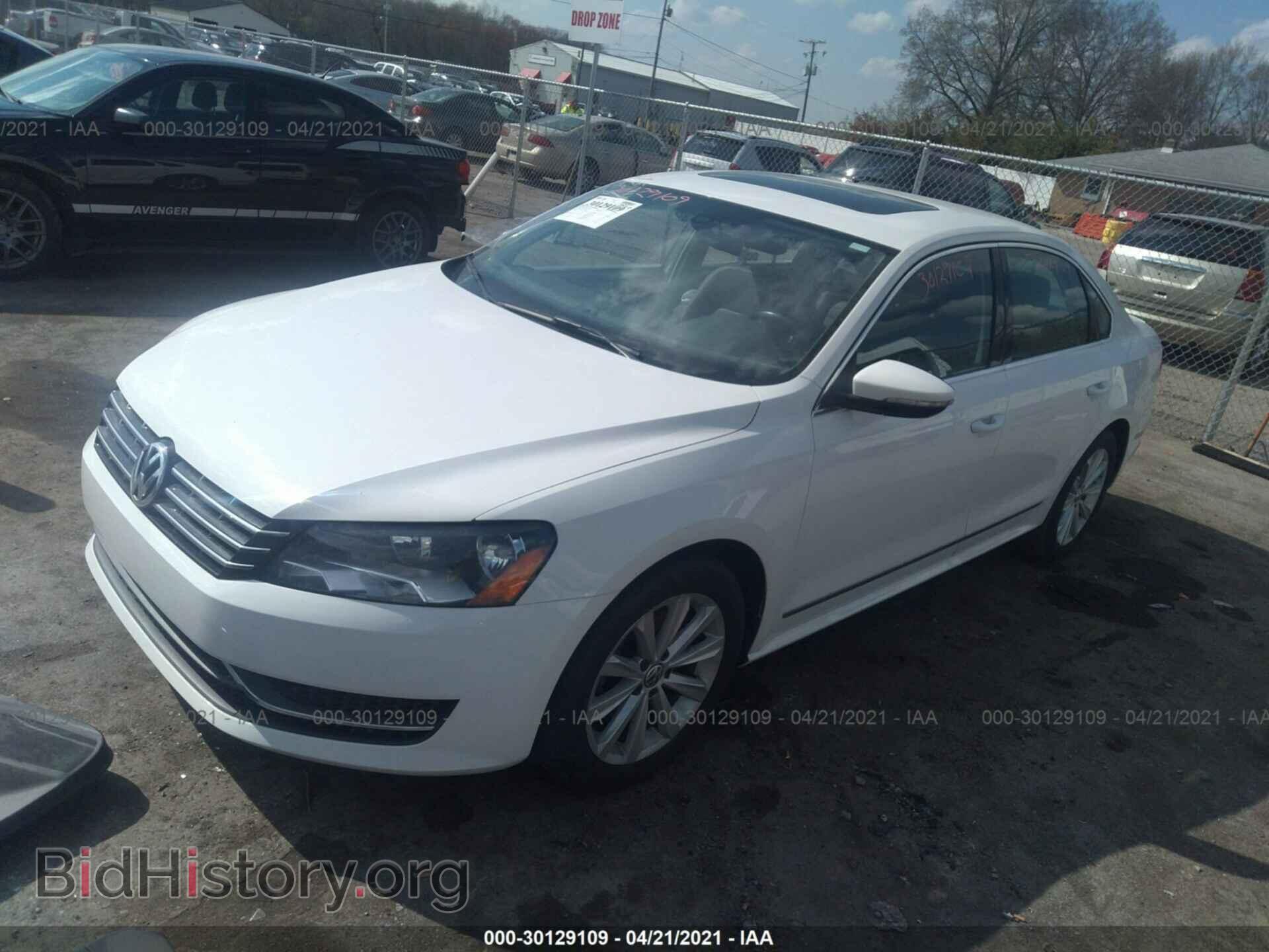 2012 VOLKSWAGEN PASSAT - VIN: 1VWCP7A3XCC068381 - Фото 2