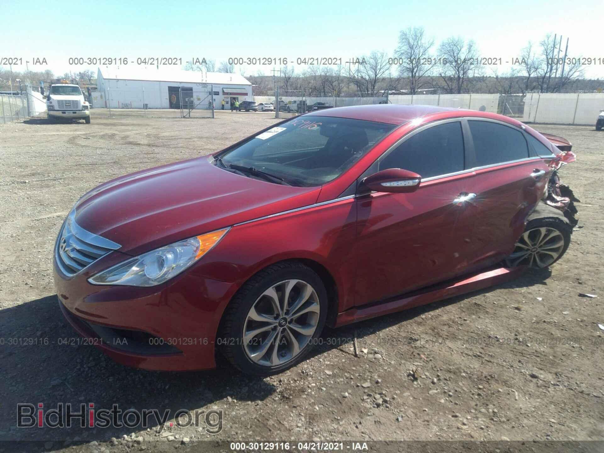 2014 HYUNDAI SONATA - VIN: 5NPEC4AC4EH880000 - Photo 2