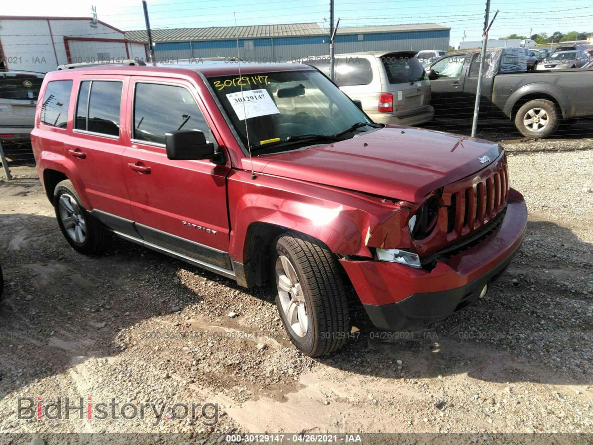 Фотография 1C4NJPFB8CD610553 - JEEP PATRIOT 2012