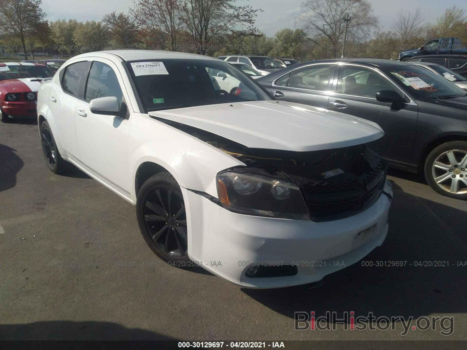 Photo 1C3CDZCB0DN693555 - DODGE AVENGER 2013