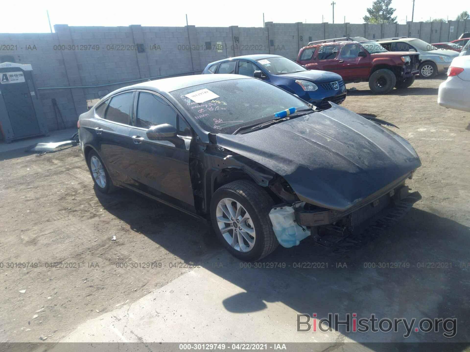 Photo 3FA6P0HD5KR176595 - FORD FUSION 2019