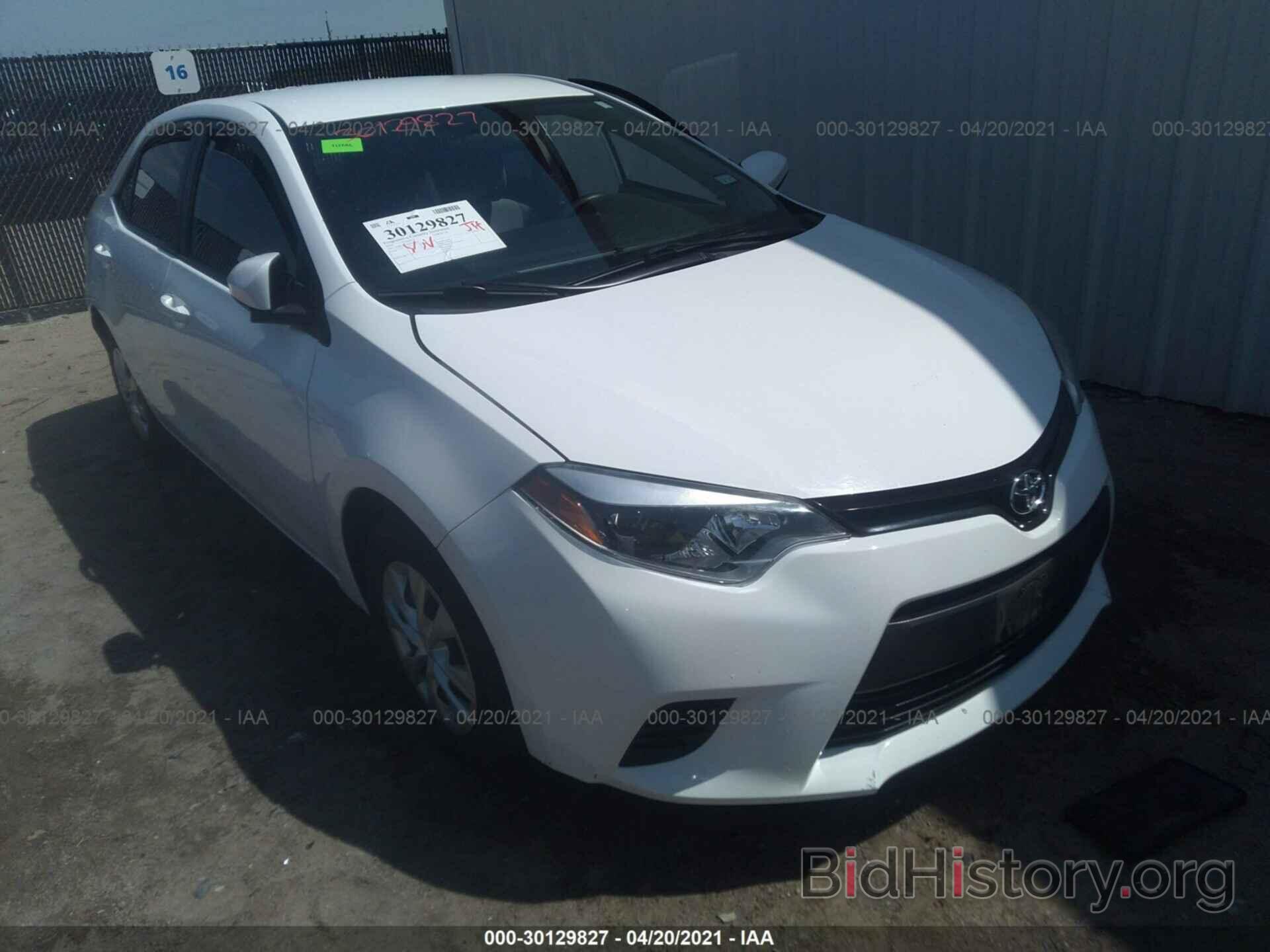 Photo 5YFBURHE4GP392434 - TOYOTA COROLLA 2016