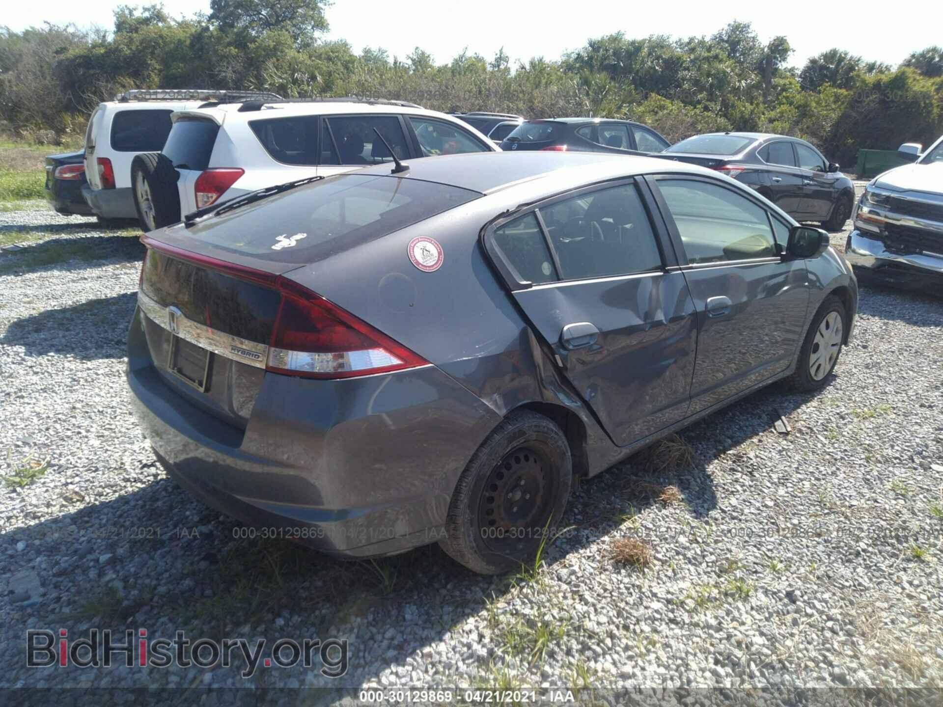 2013 HONDA INSIGHT - VIN: JHMZE2H57DS004186 - Фото 4