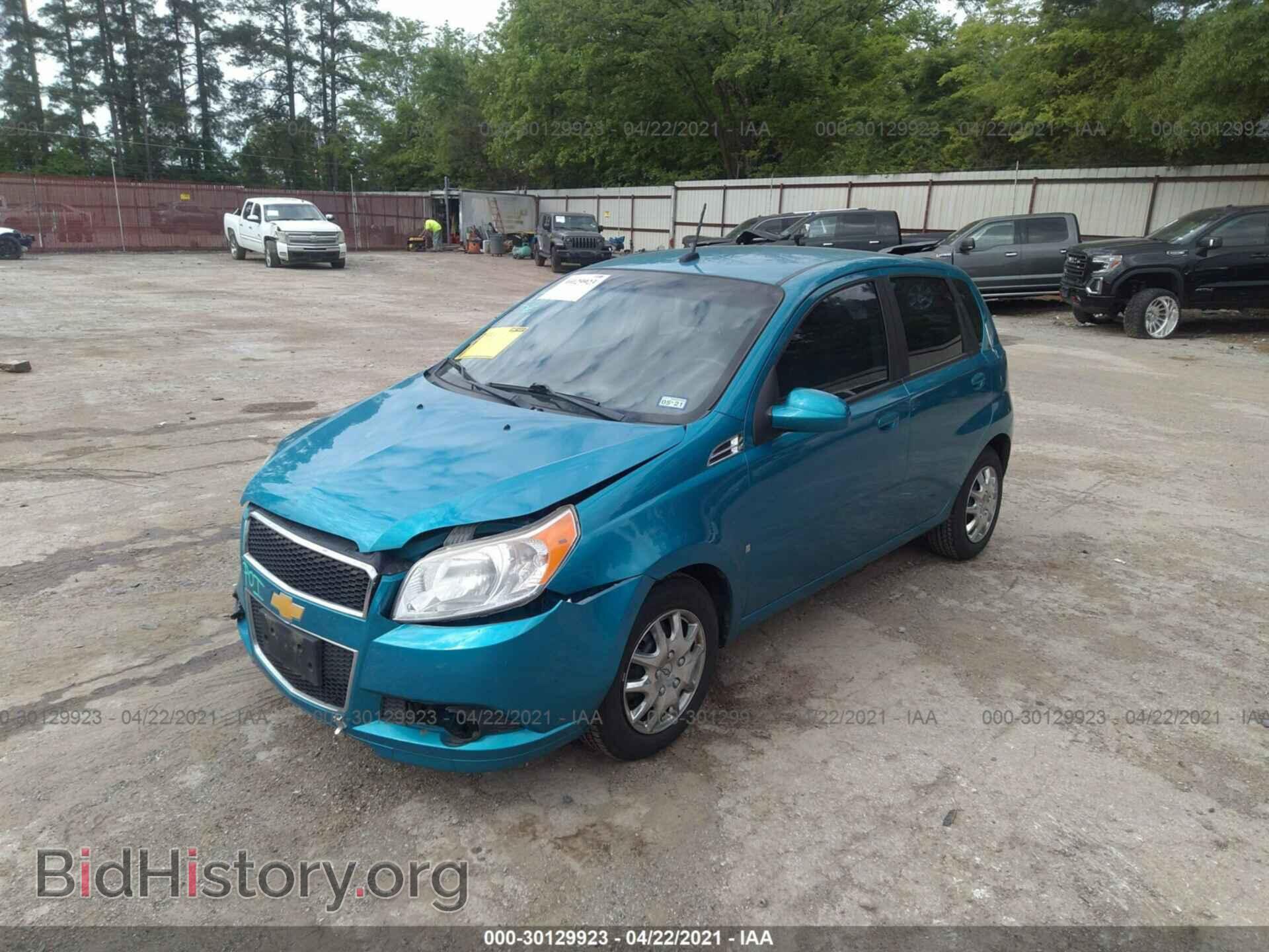 2009 CHEVROLET AVEO - VIN: KL1TD66E79B379157 - Фото 2
