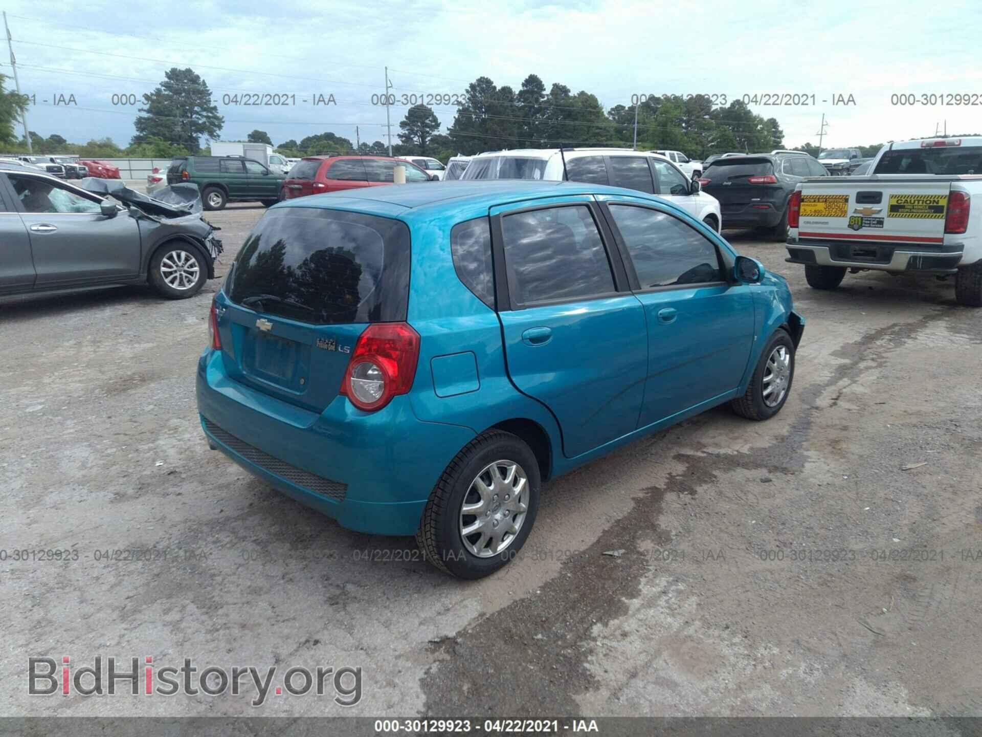 2009 CHEVROLET AVEO - VIN: KL1TD66E79B379157 - Фото 4
