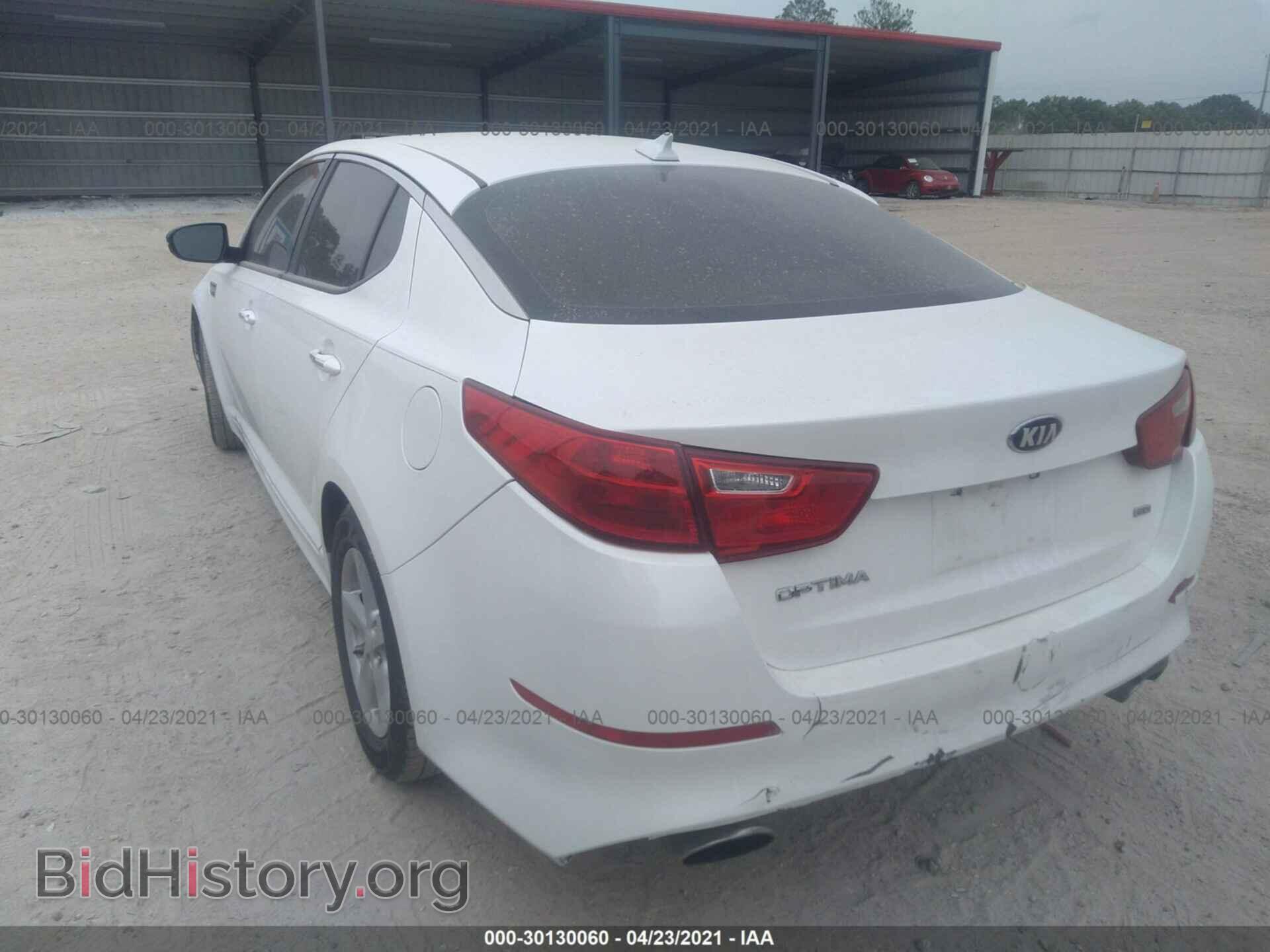 2014 KIA OPTIMA - VIN: KNAGM4A72E5486081 - Фото 3