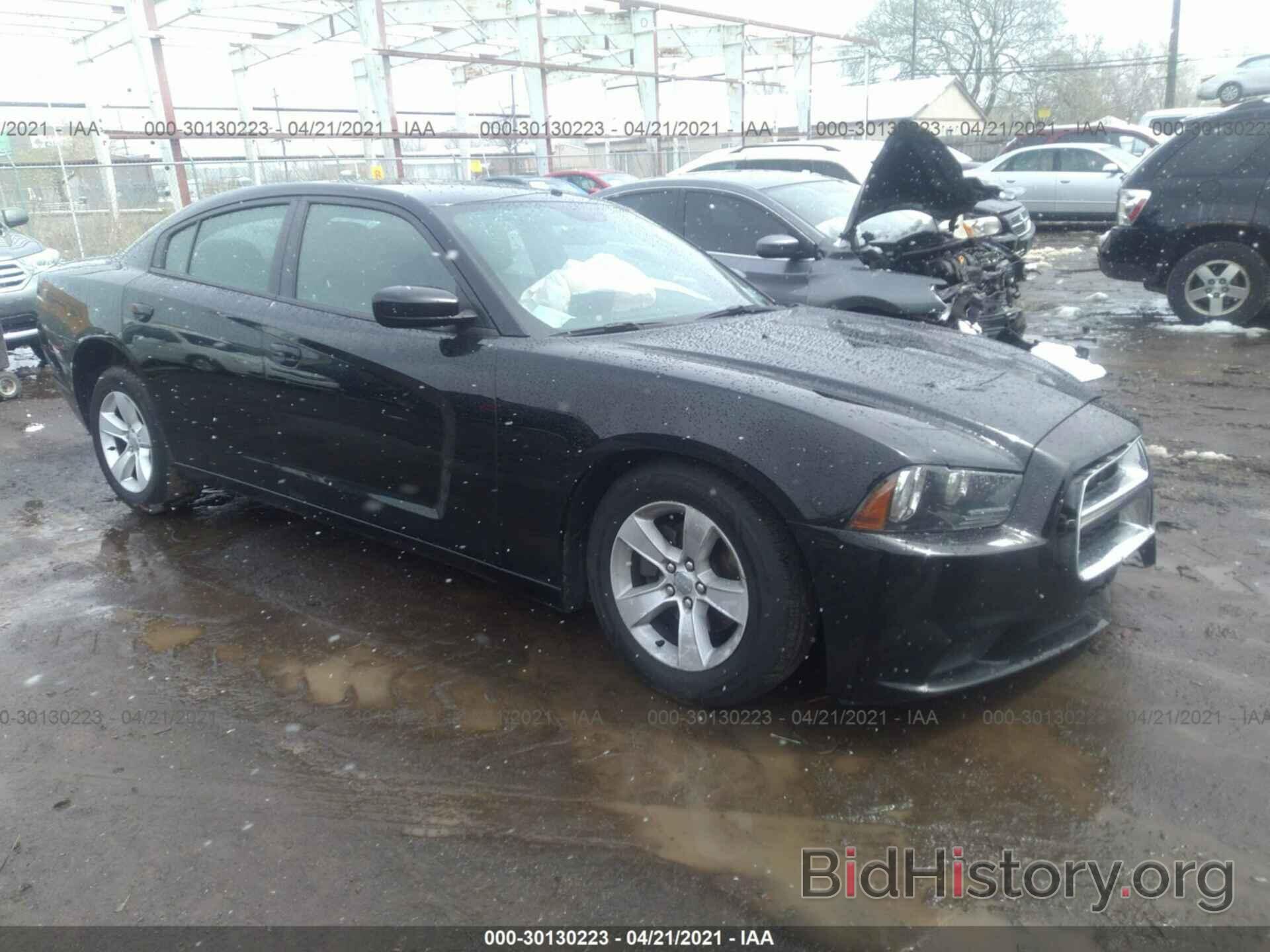 Photo 2C3CDXBG6EH169306 - DODGE CHARGER 2014