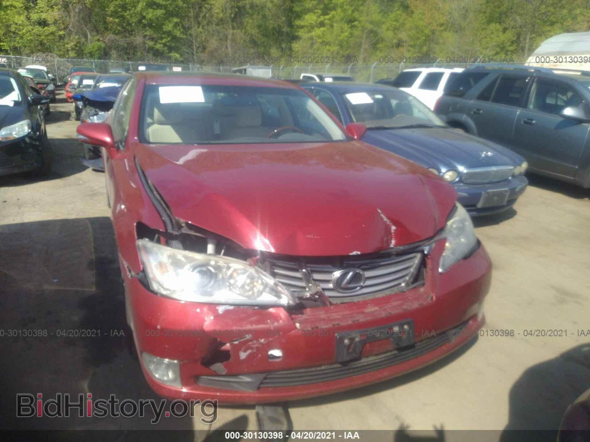 2012 LEXUS ES 350 - VIN: JTHBK1EG9C2497927 - Фото 6
