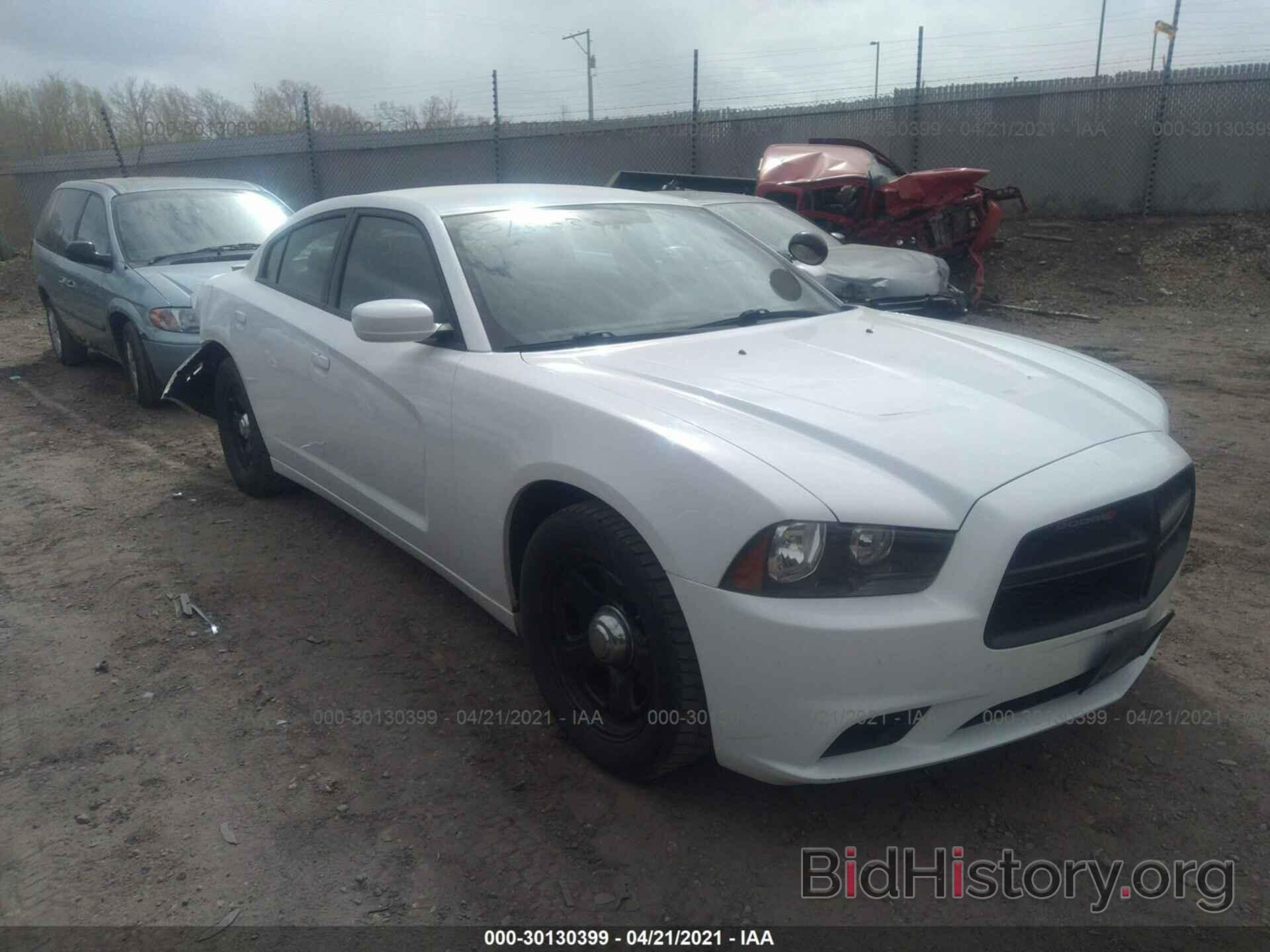 Photo 2C3CDXAG8CH215216 - DODGE CHARGER 2012