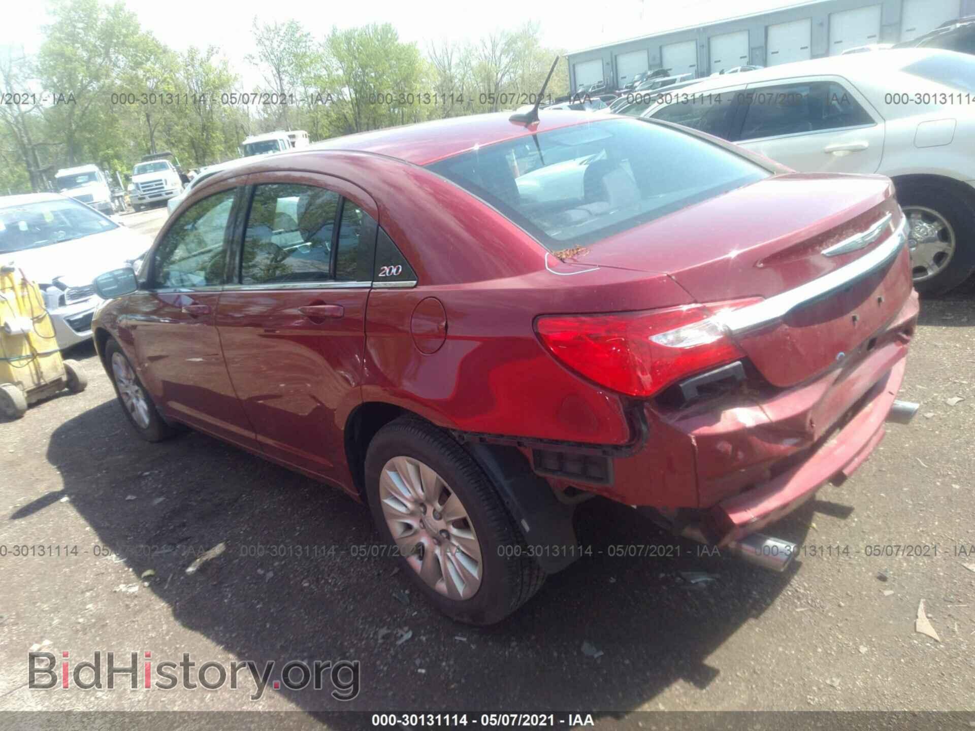 2013 CHRYSLER 200 - VIN: 1C3CCBAG7DN739357 - Фото 3