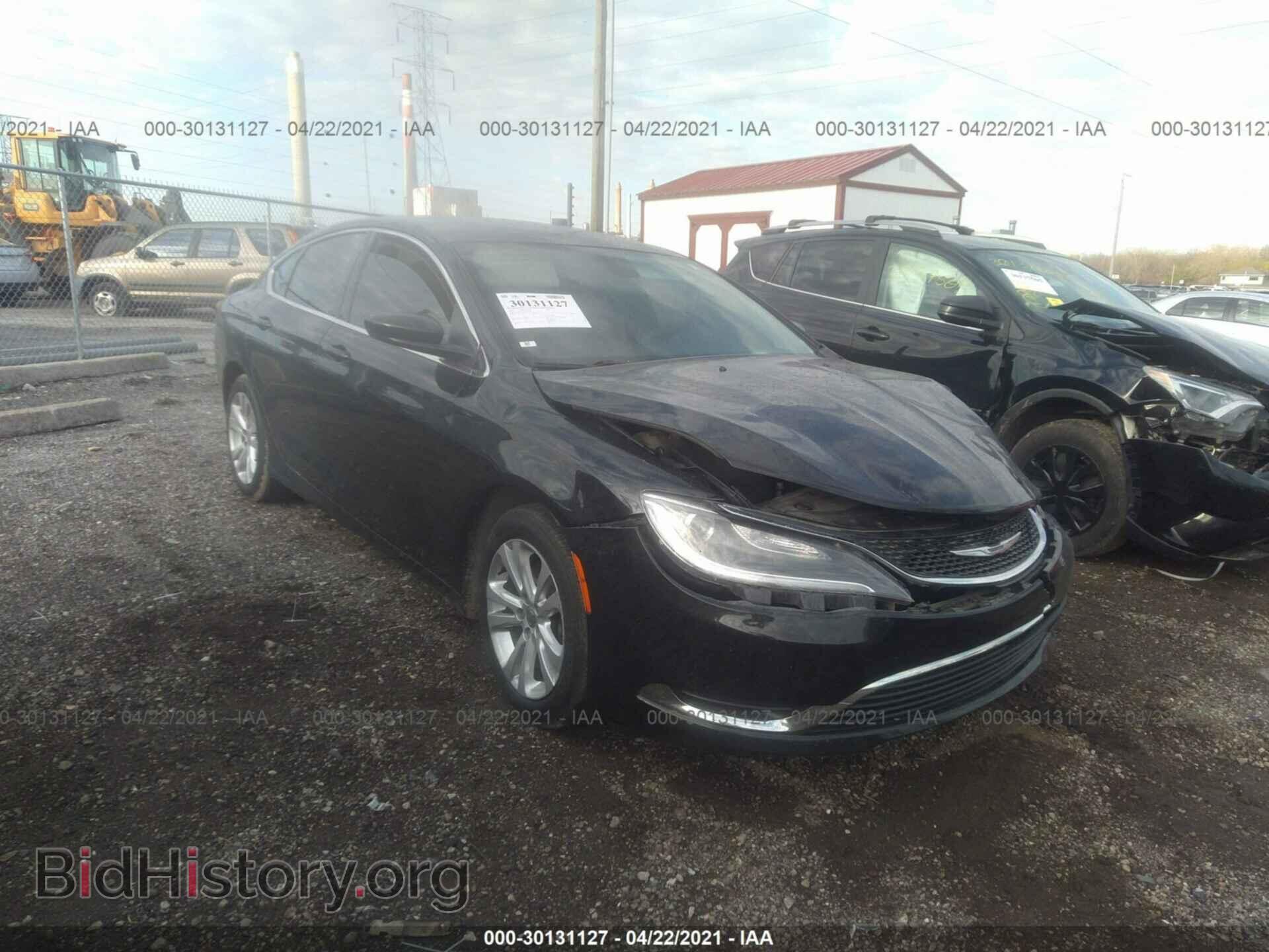 Фотография 1C3CCCAB1GN124706 - CHRYSLER 200 2016