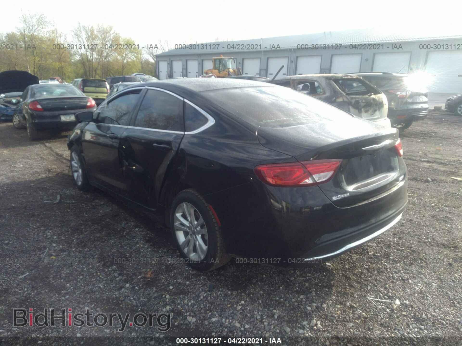 2016 CHRYSLER 200 - VIN: 1C3CCCAB1GN124706 - Фото 3