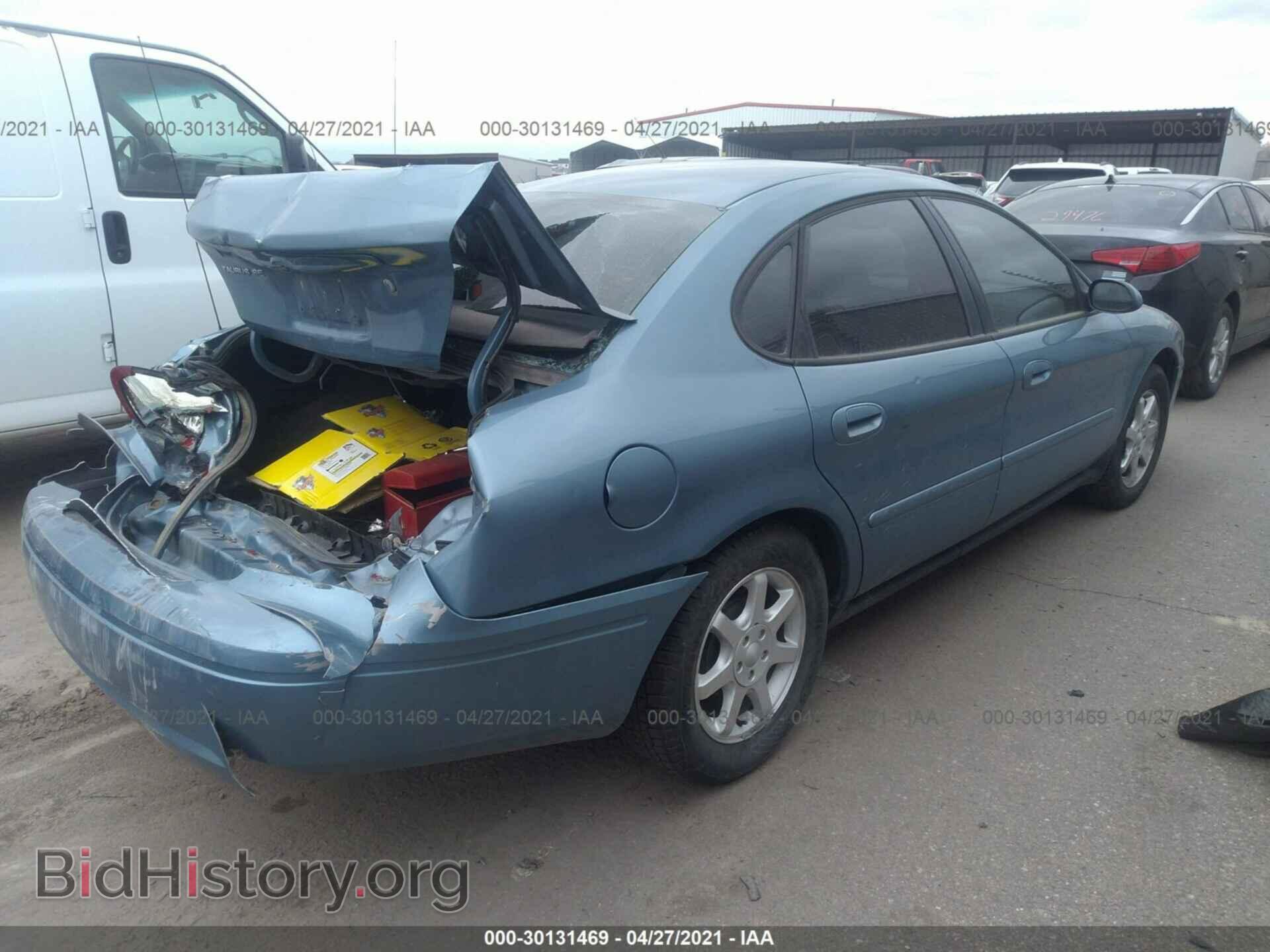 2006 FORD TAURUS - VIN: 1FAFP56U96A180164 - Фото 4
