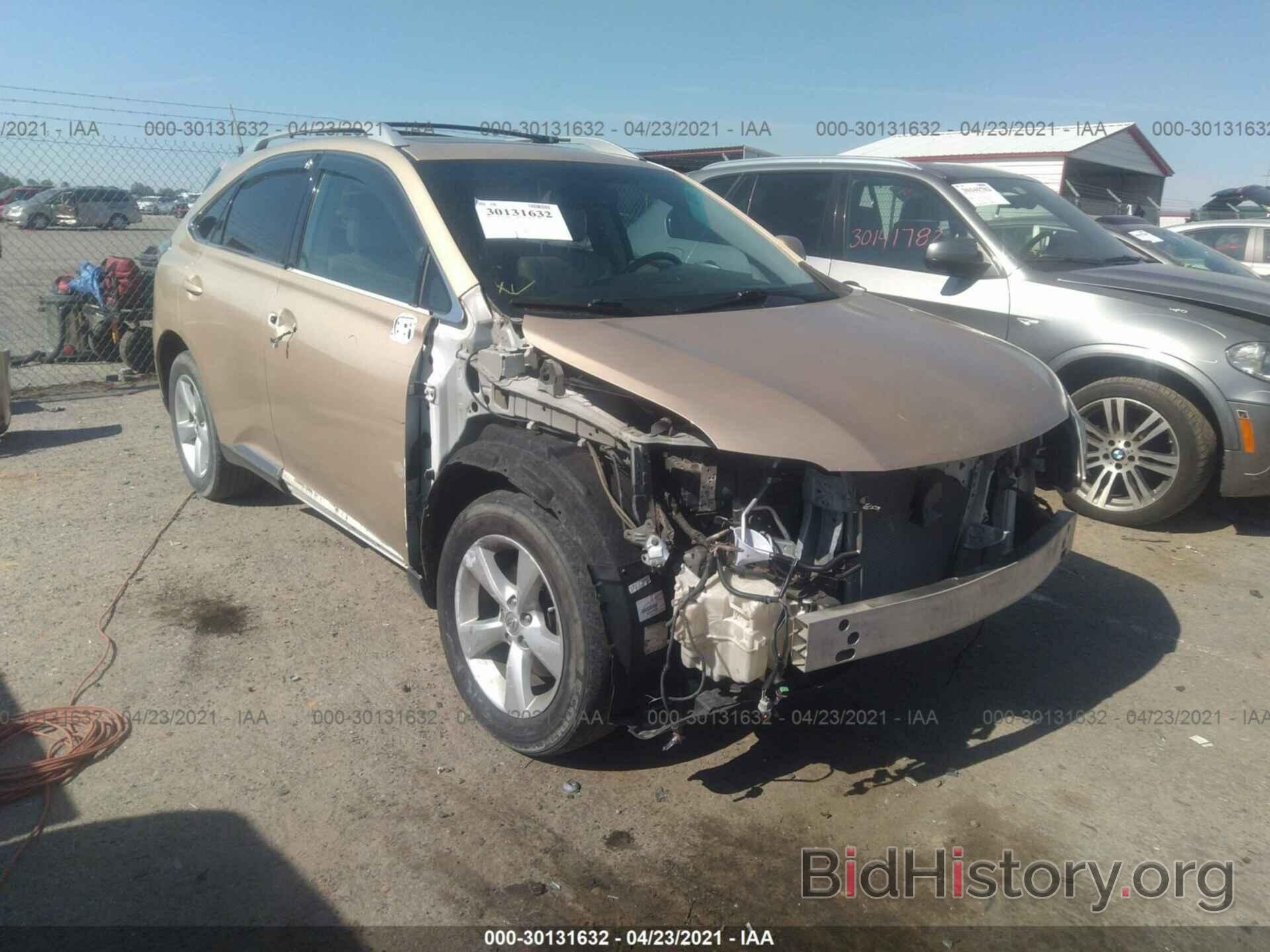 Photo 2T2BK1BA6CC148254 - LEXUS RX 350 2012