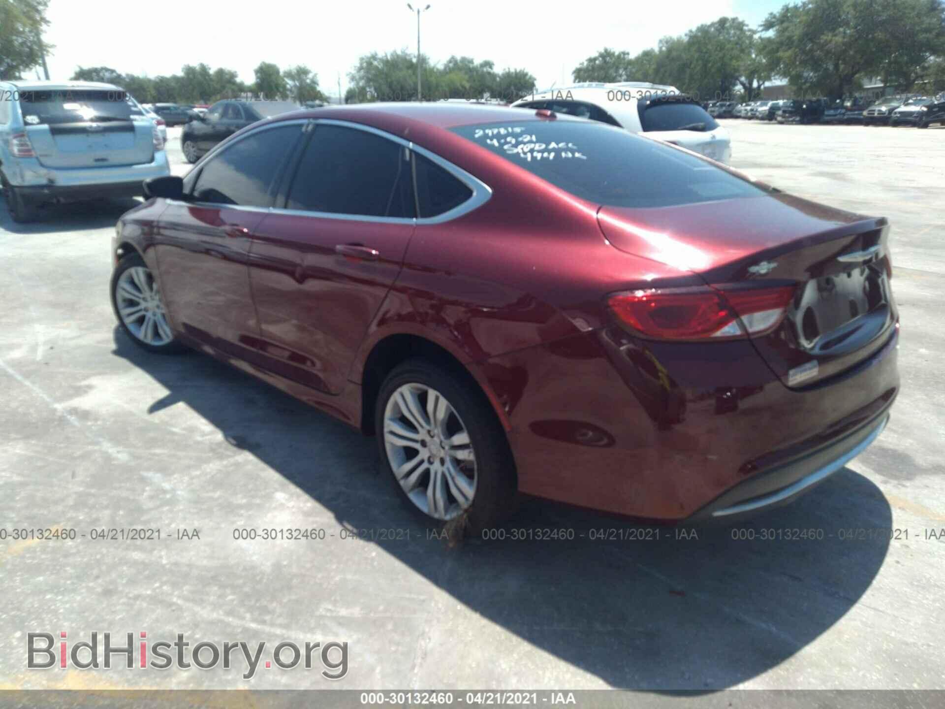 2015 CHRYSLER 200 - VIN: 1C3CCCAB3FN526905 - Фото 3