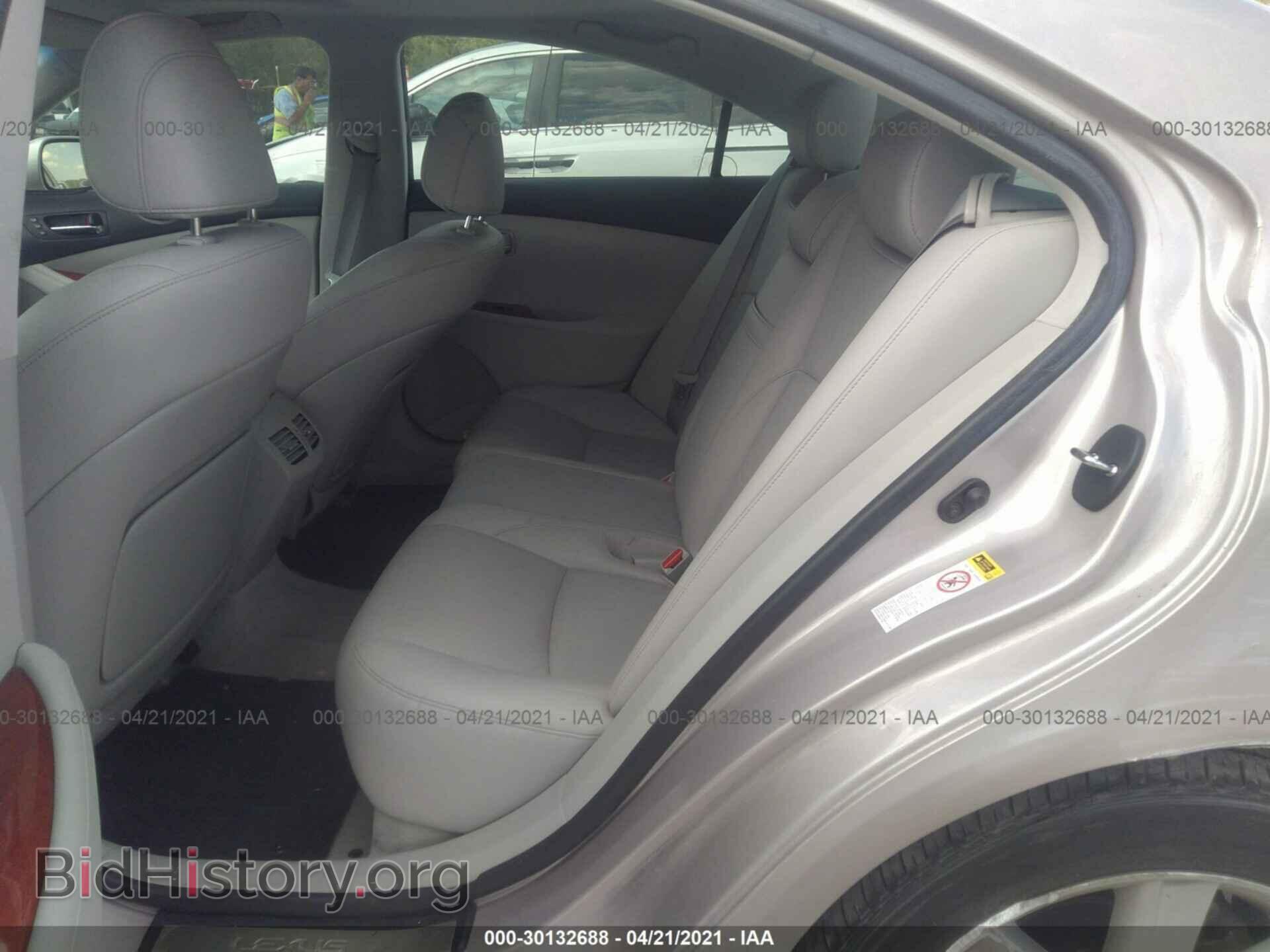 2009 LEXUS ES 350 - VIN: JTHBJ46G292313245 - Фото 8