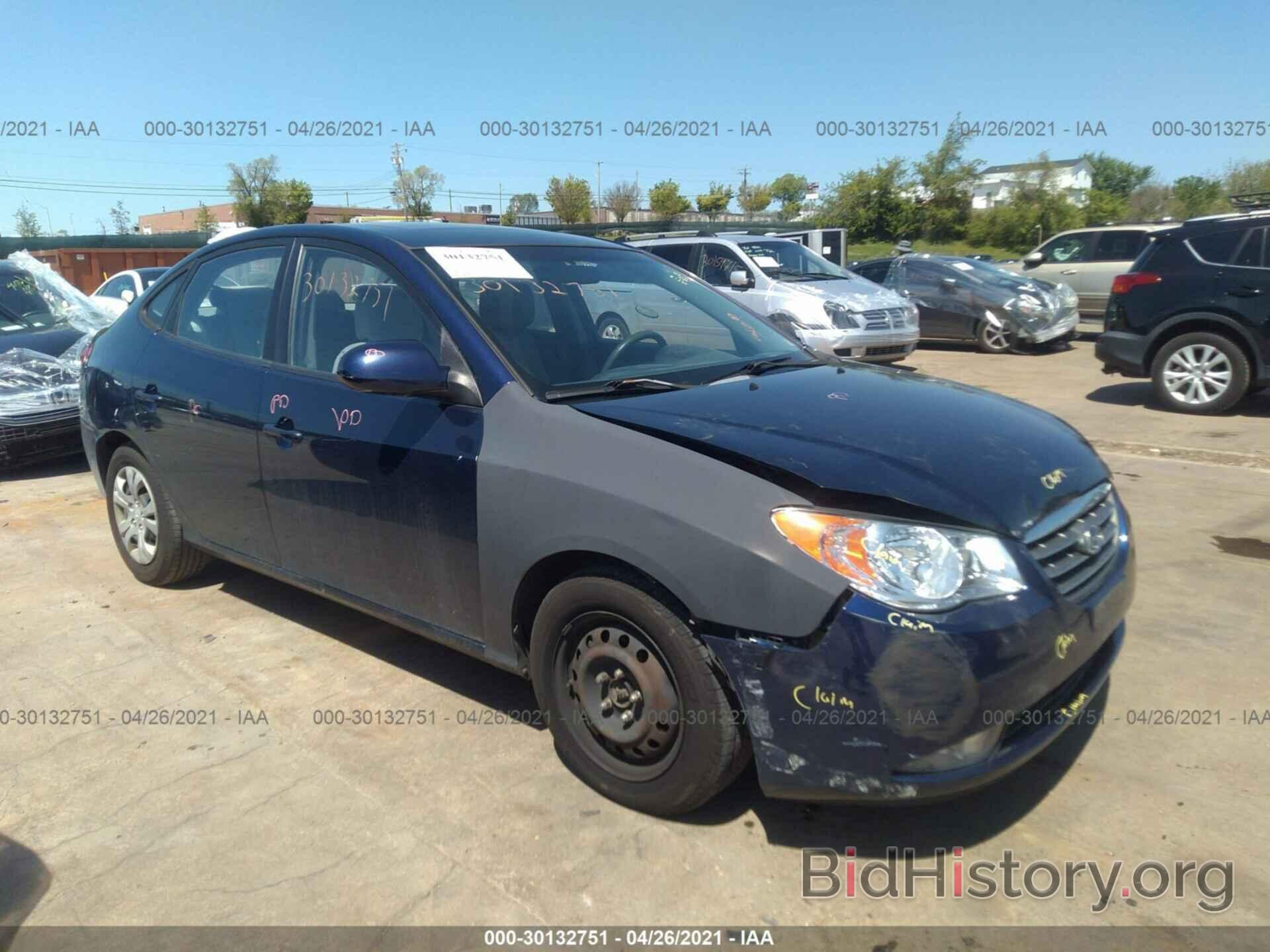 Photo KMHDU46D99U730790 - HYUNDAI ELANTRA 2009