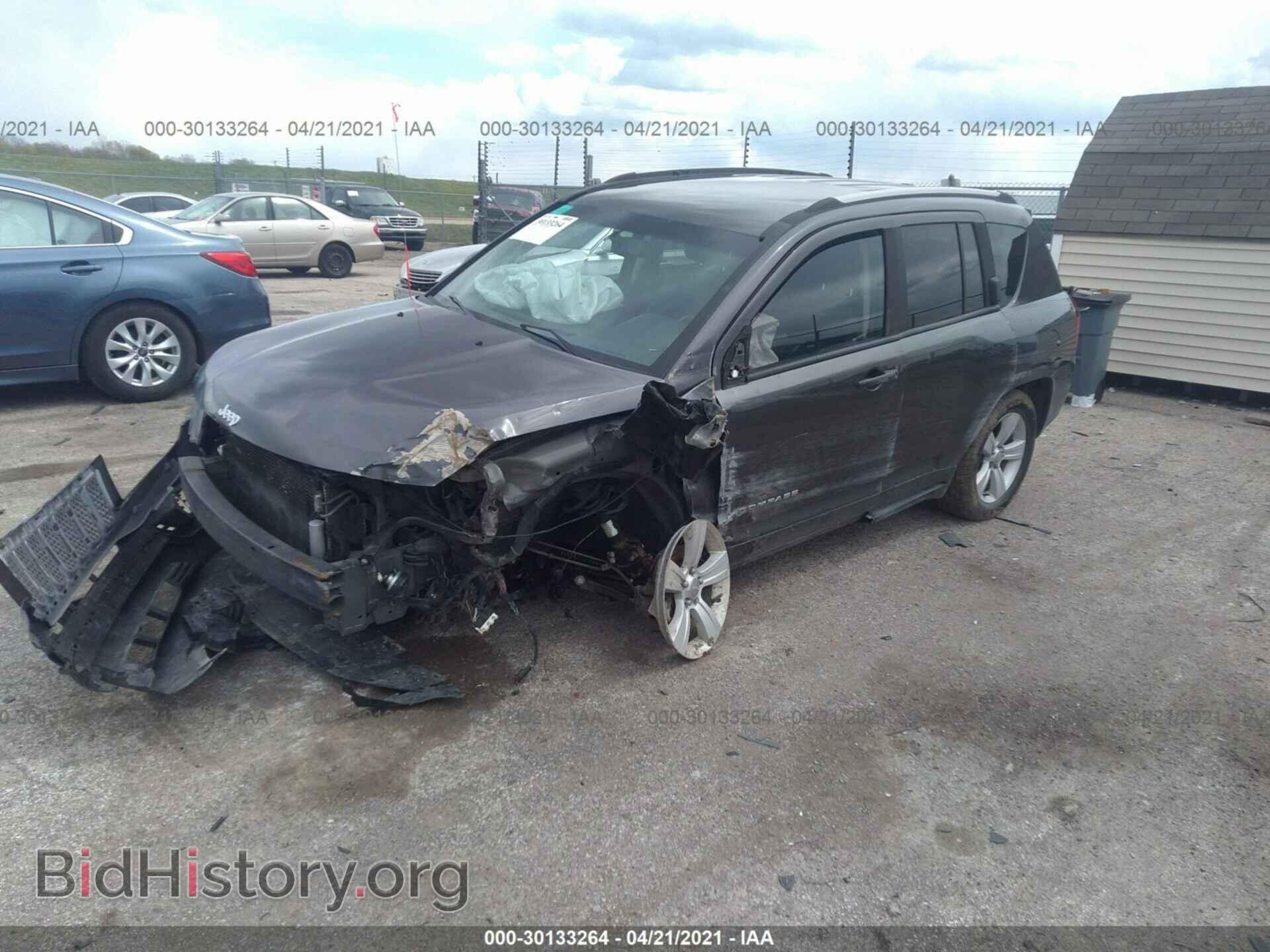 2016 JEEP COMPASS - VIN: 1C4NJDEB0GD723385 - Фото 2