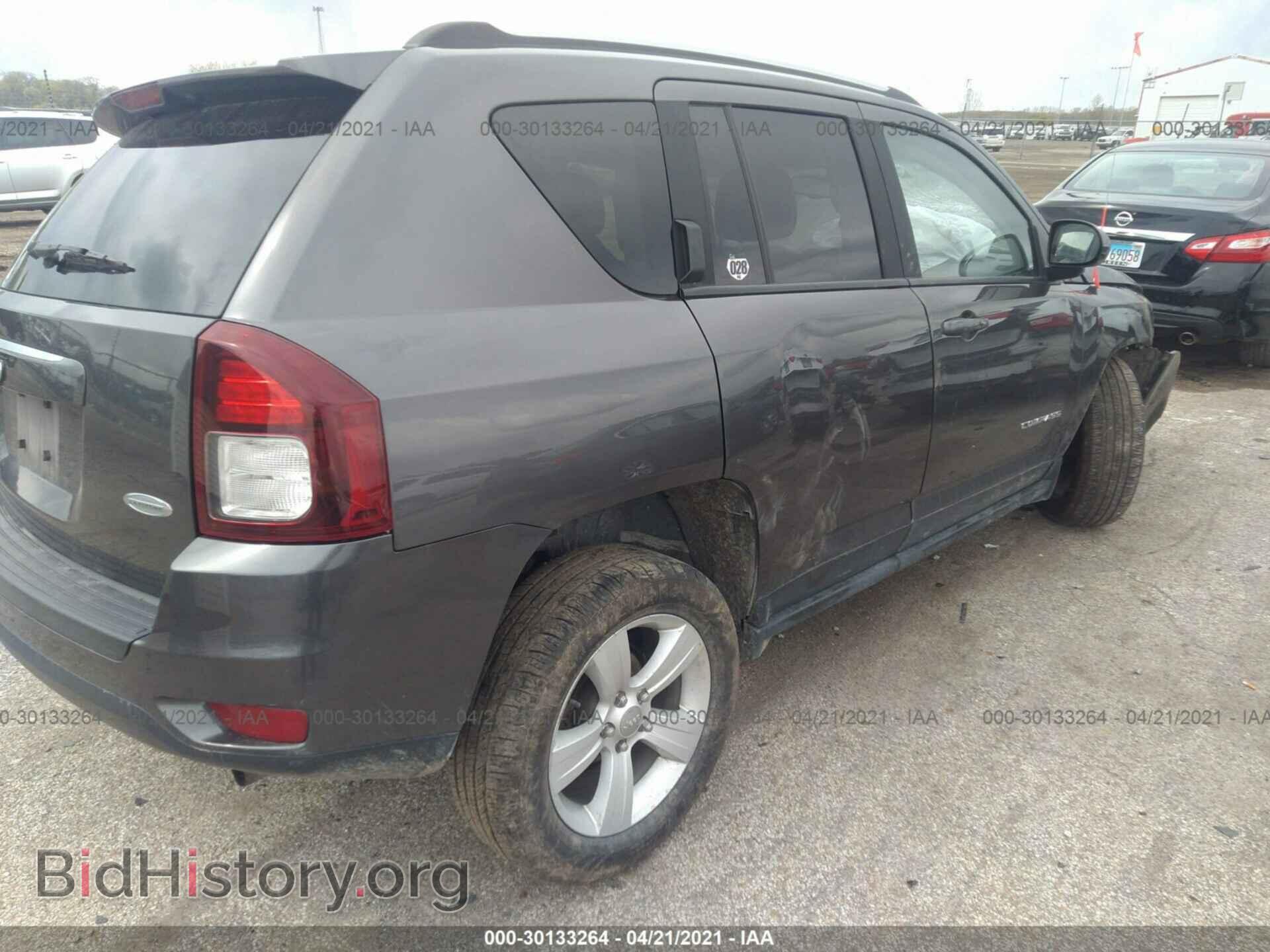 2016 JEEP COMPASS - VIN: 1C4NJDEB0GD723385 - Фото 4